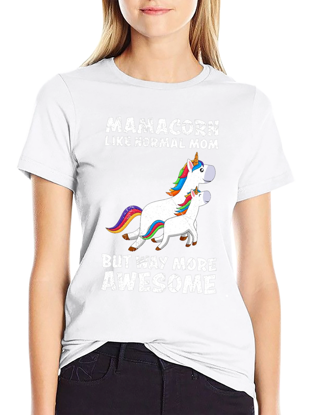 Mamacorn Unicorn Mom T-Shirt