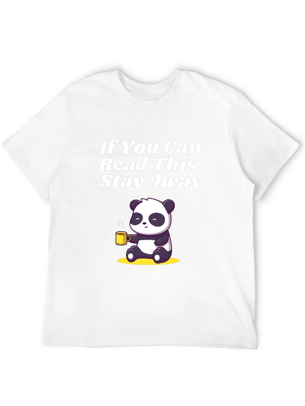 Stay Away Panda T-Shirt - Graphic Tee