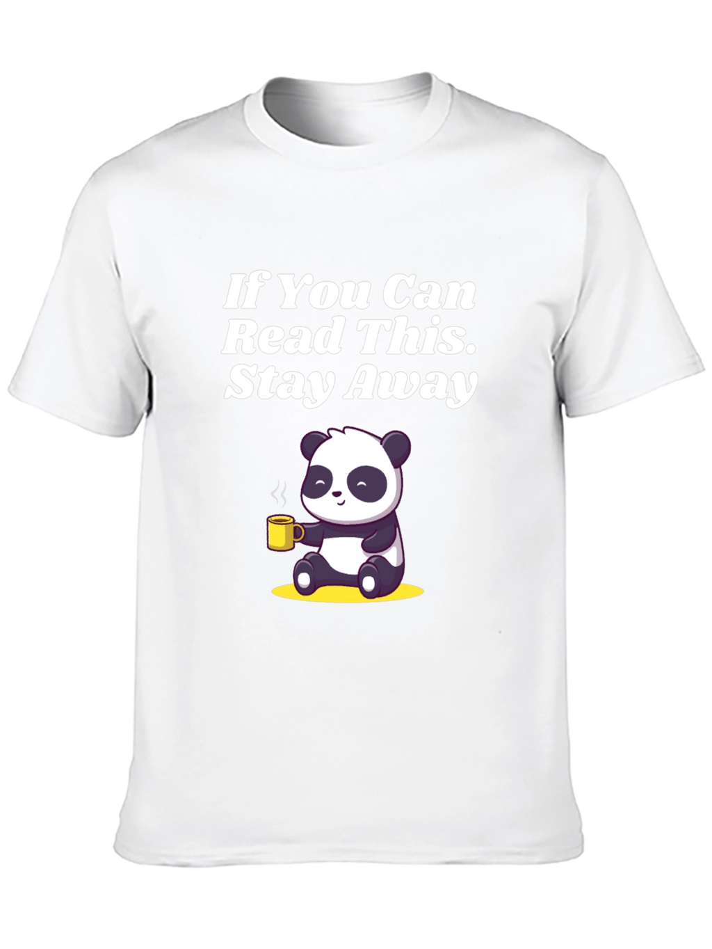 Stay Away Panda T-Shirt - Graphic Tee