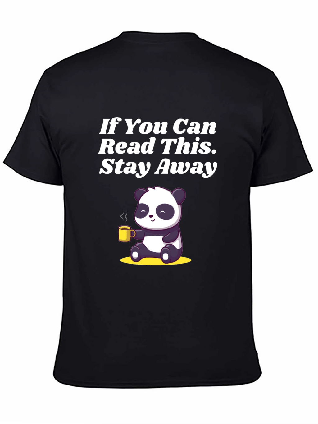 Stay Away Panda T-Shirt - Graphic Tee