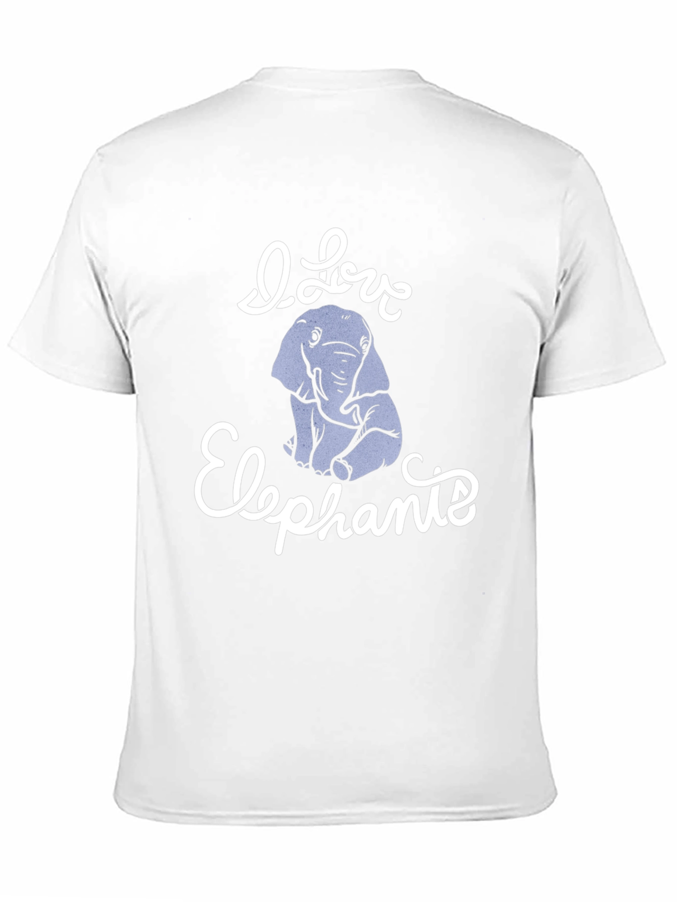 I Love Elephants Graphic Tee - Unisex