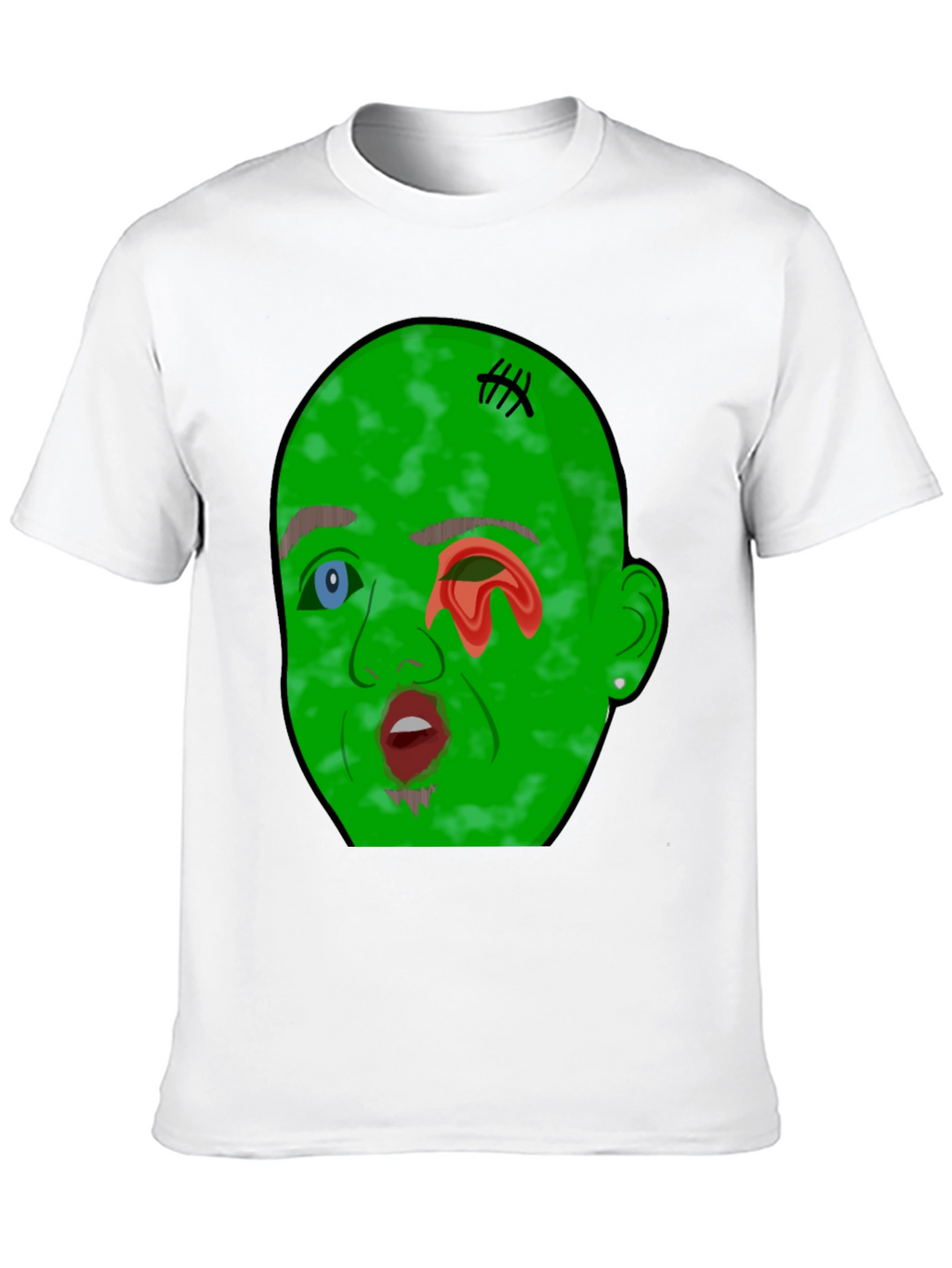 Monster Graphic Tee - Mens Black T-Shirt
