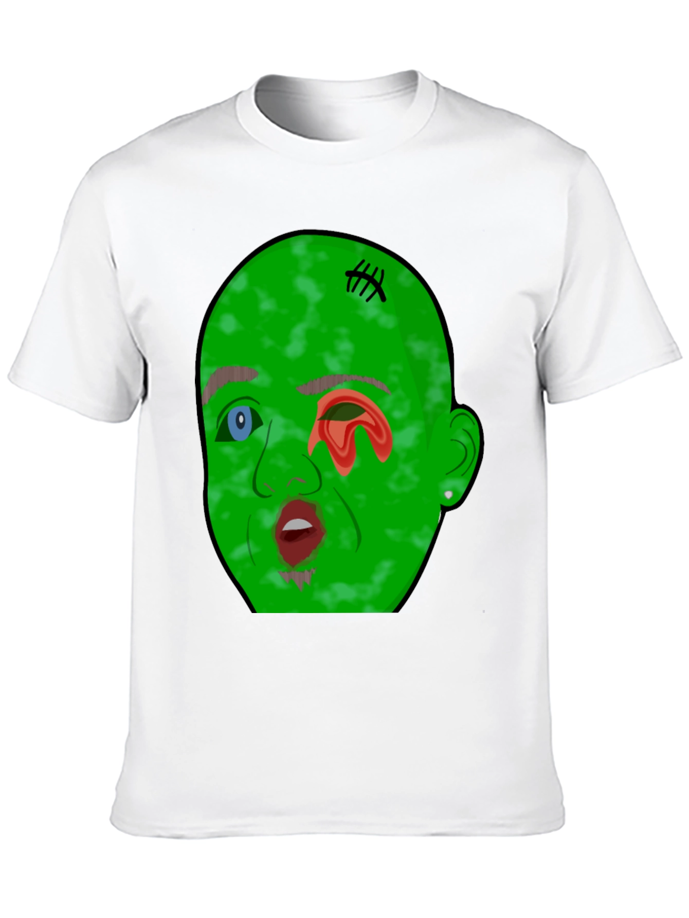 Monster Graphic Tee - Mens Black T-Shirt