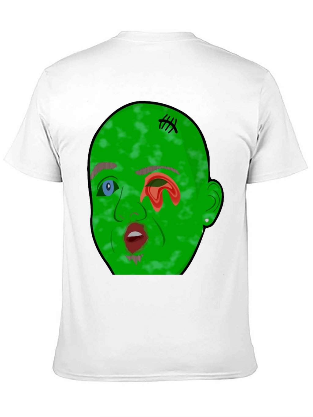 Monster Graphic Tee - Mens Black T-Shirt