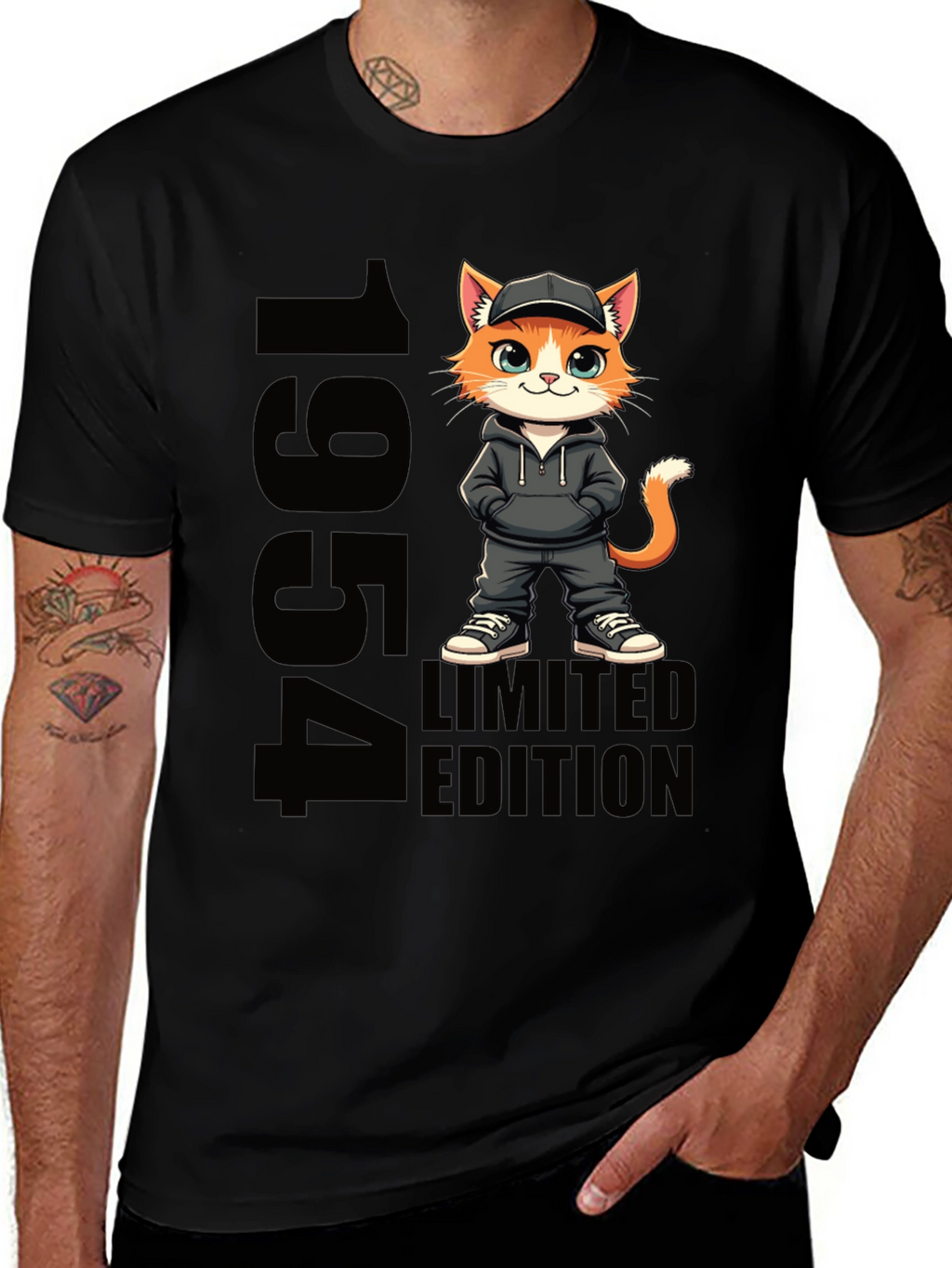 1954 Limited Edition Cool Cat Graphic Tee