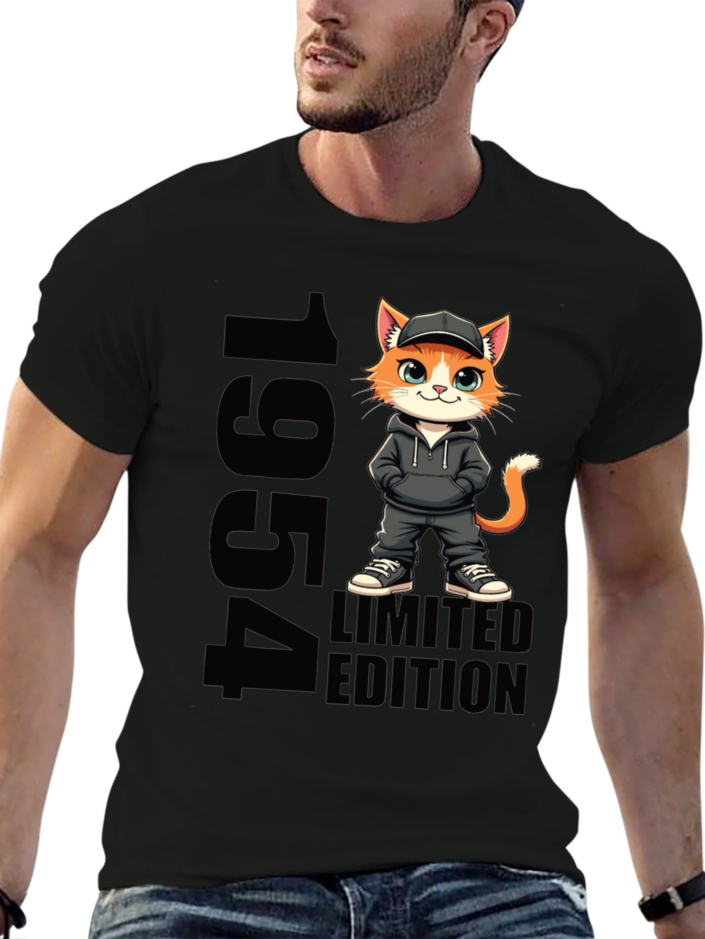 1954 Limited Edition Cool Cat Graphic Tee