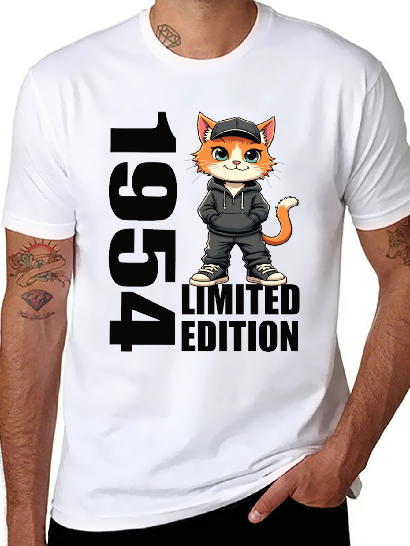 1954 Limited Edition Cool Cat Graphic Tee