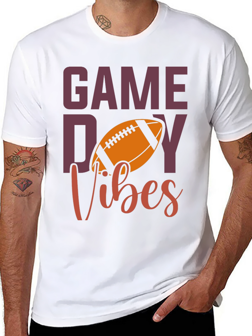Game Day Vibes Football T-Shirt