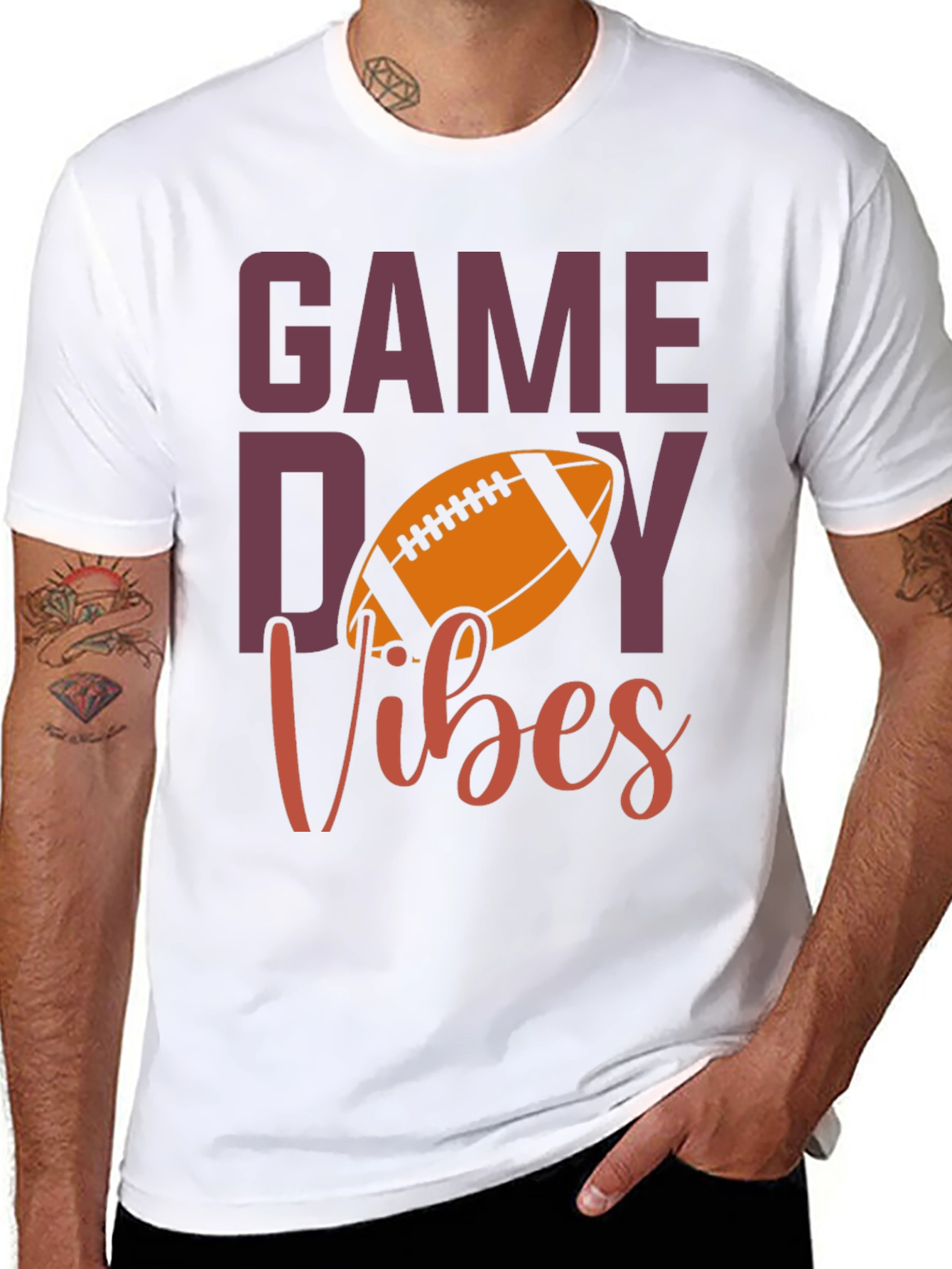 Game Day Vibes Football T-Shirt