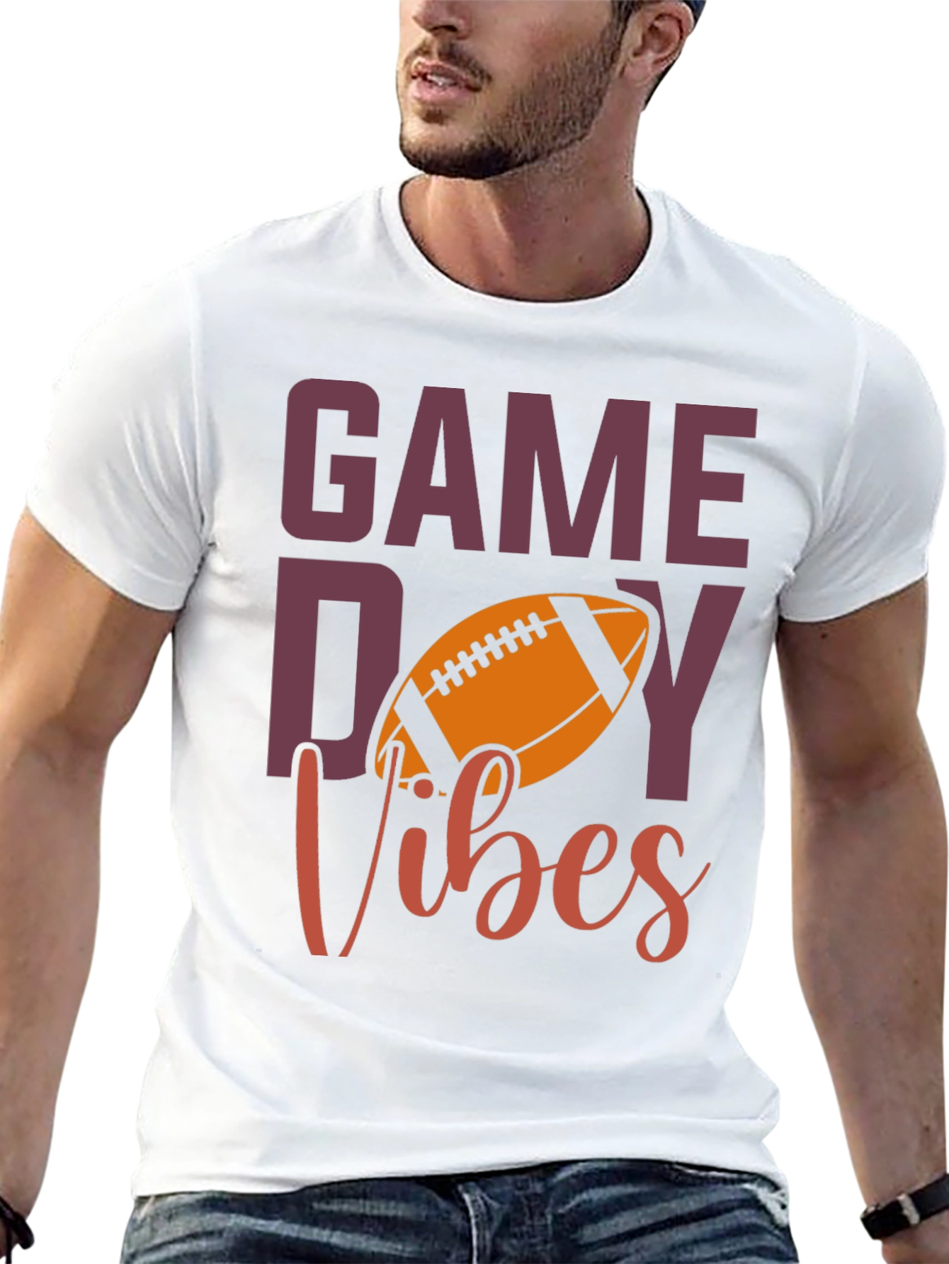 Game Day Vibes Football T-Shirt