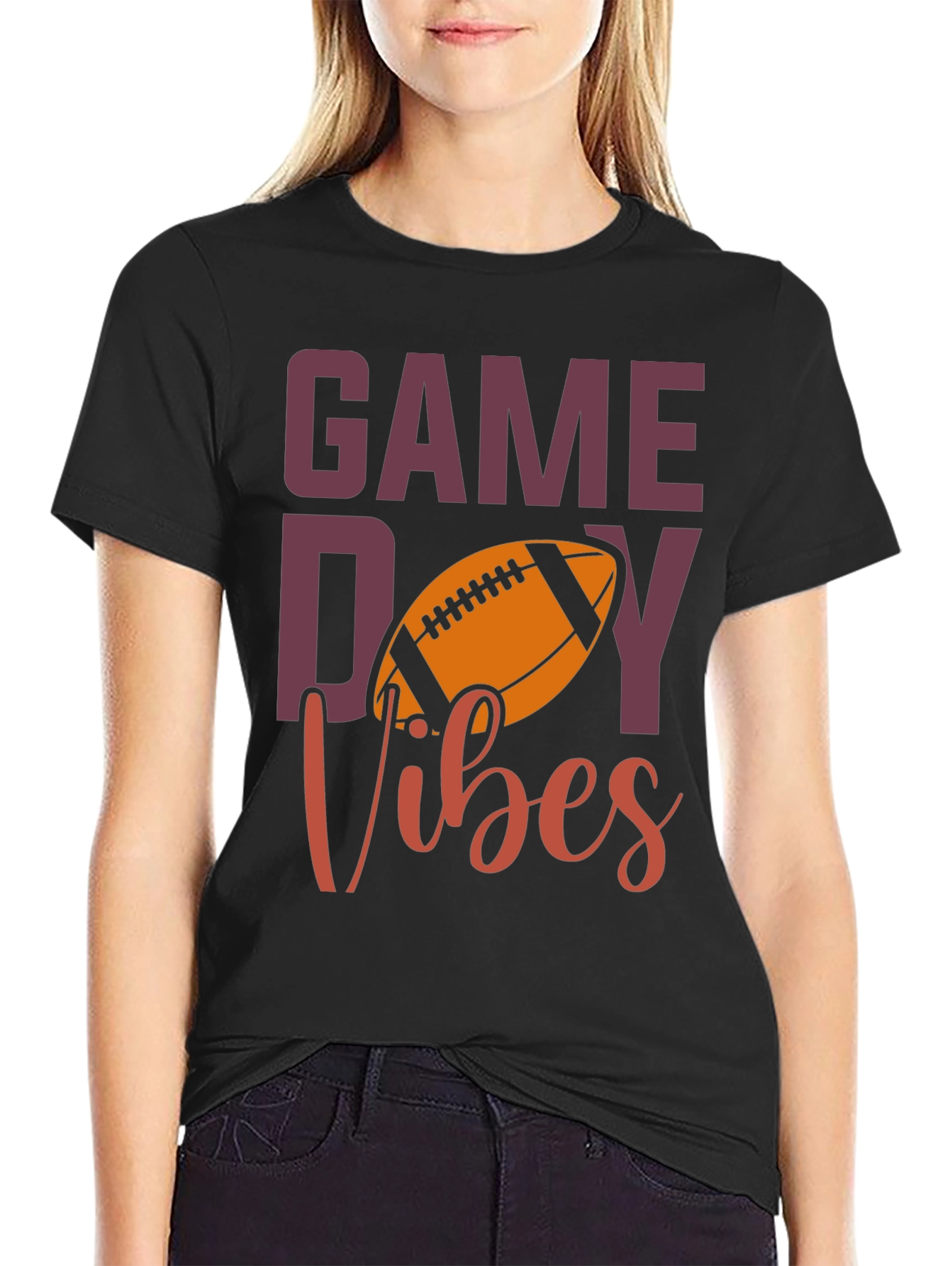 Game Day Vibes Football T-Shirt