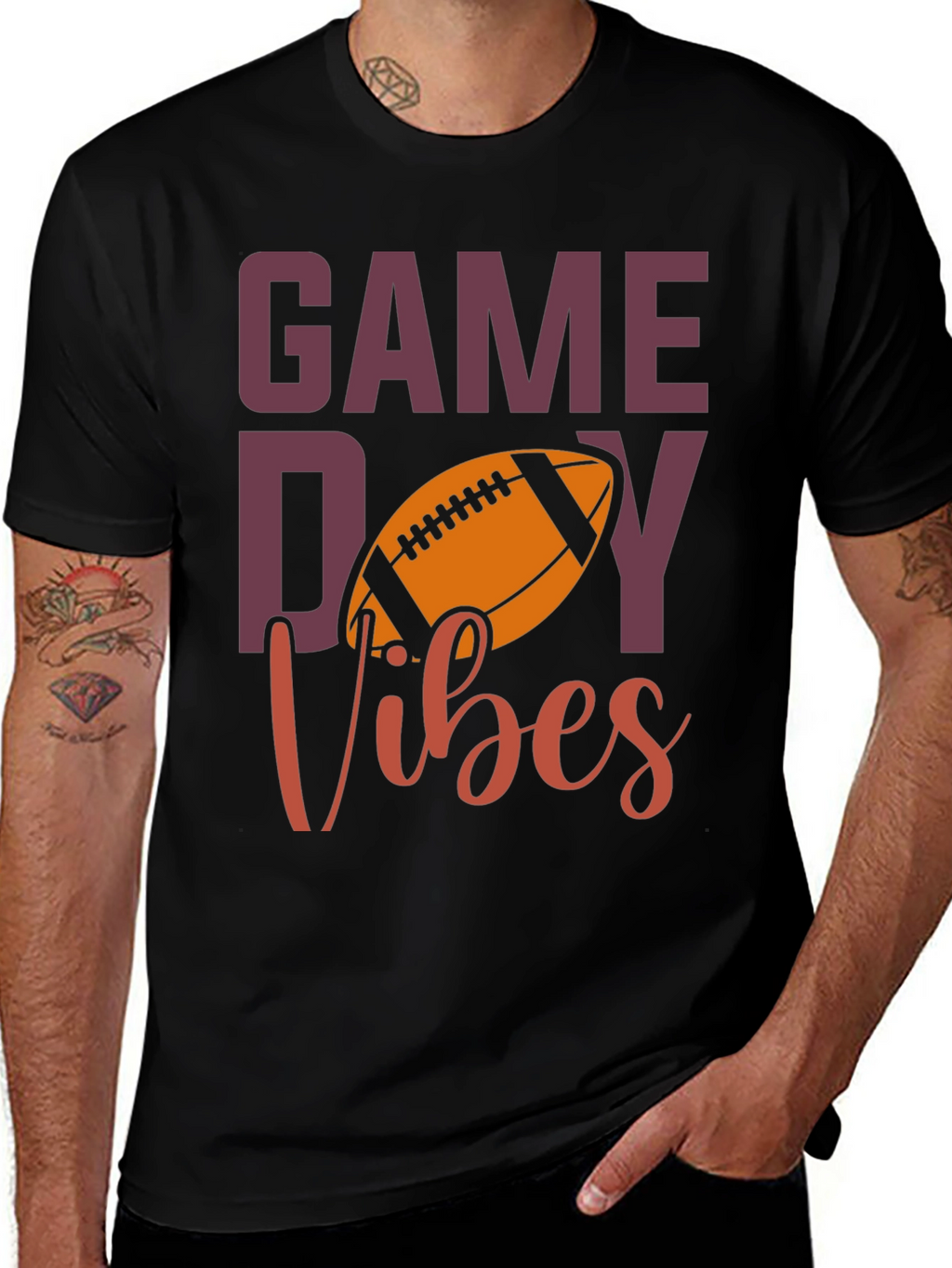 Game Day Vibes Football T-Shirt