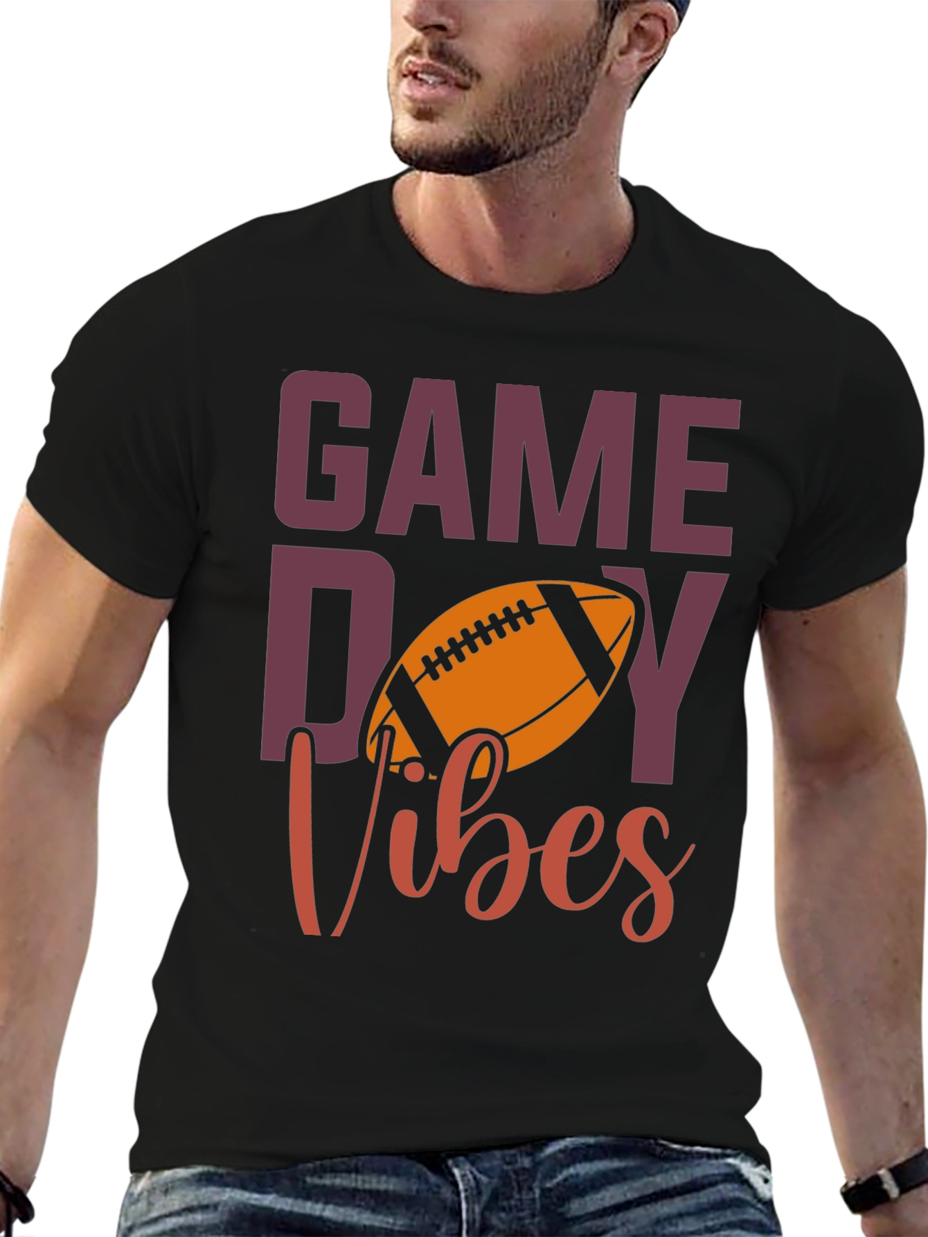Game Day Vibes Football T-Shirt