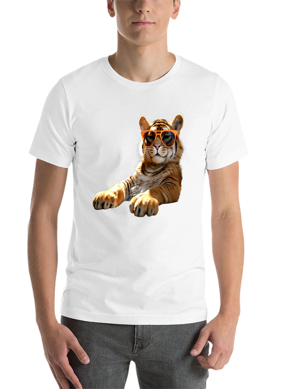 Cool Tiger Graphic T-Shirt