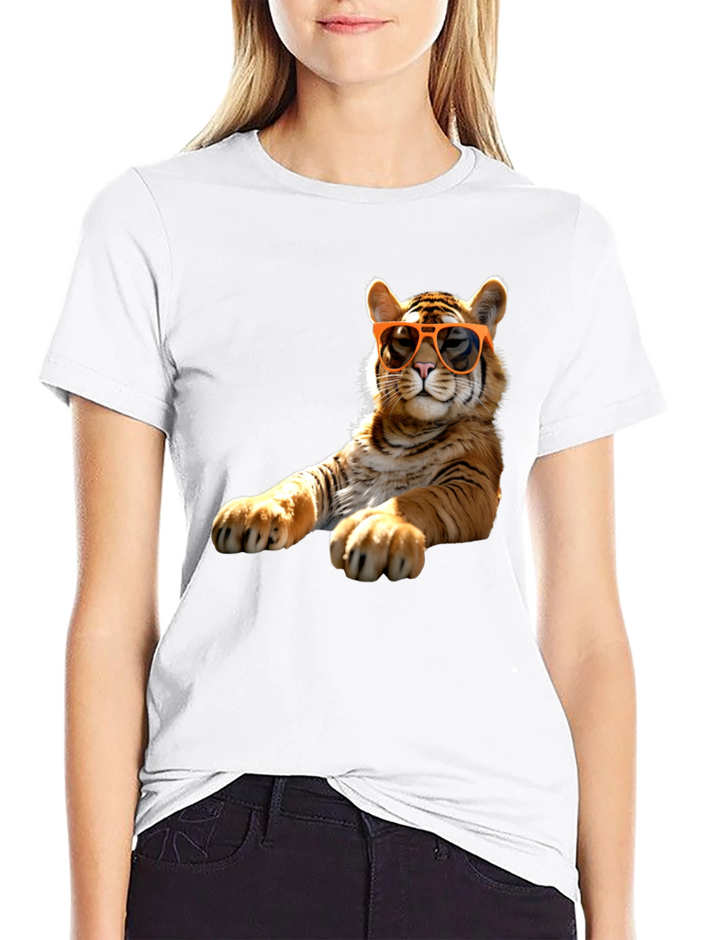 Cool Tiger Graphic T-Shirt