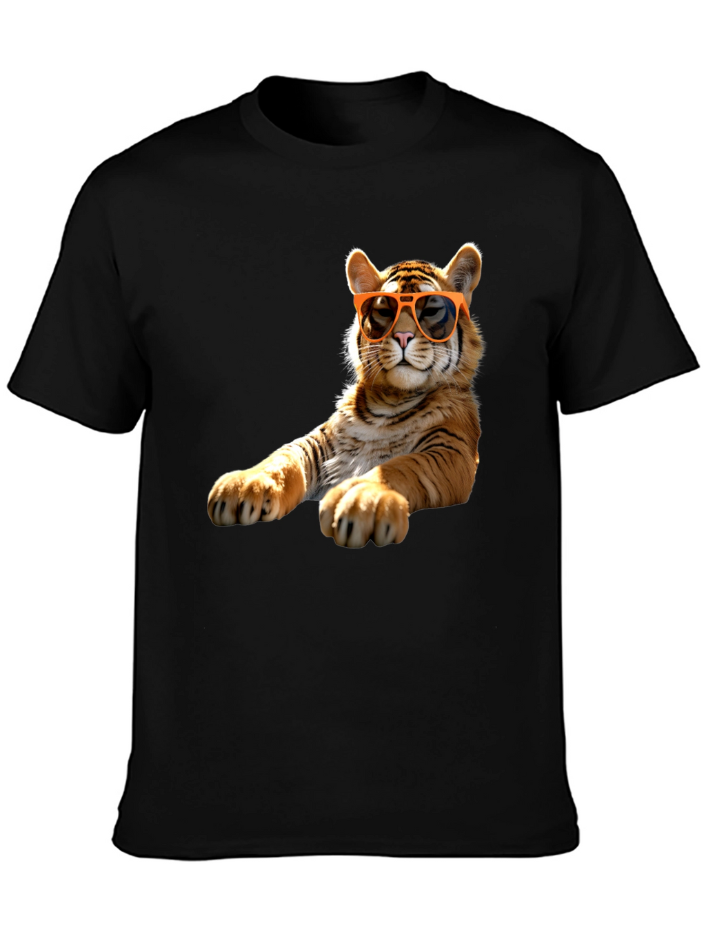 Cool Tiger Graphic T-Shirt