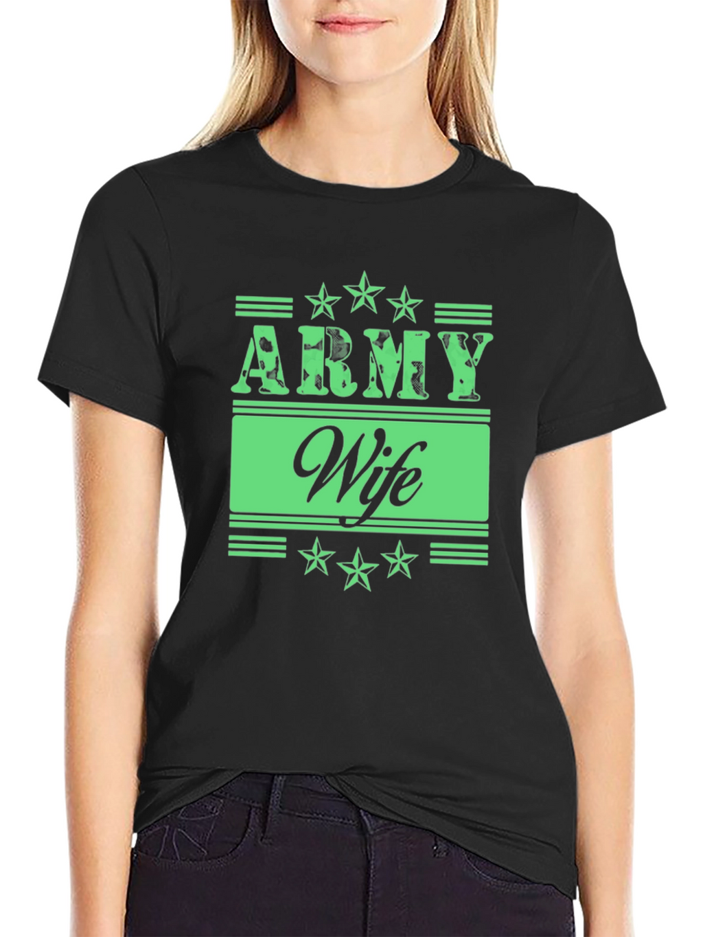 Army Wife Graphic Tee