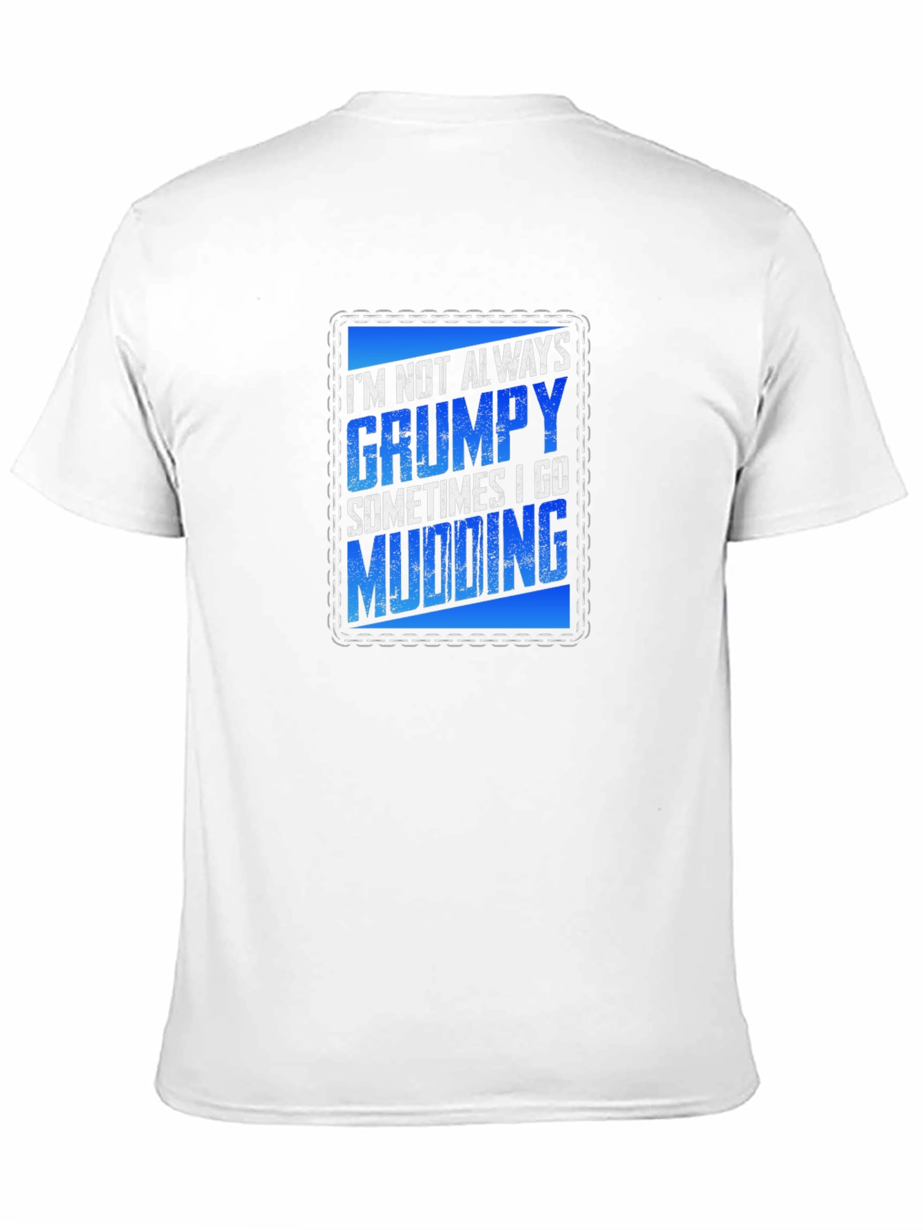 Grumpy Mudding T-Shirt - Black Graphic Tee for Mud Bogging Fans