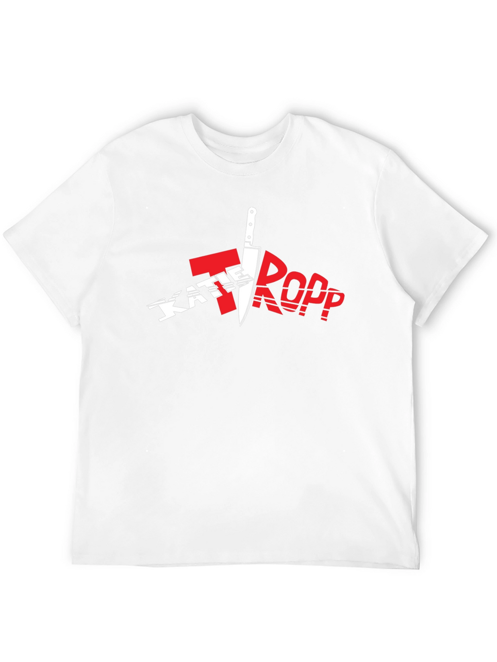 Katie Tropp Black Graphic Tee