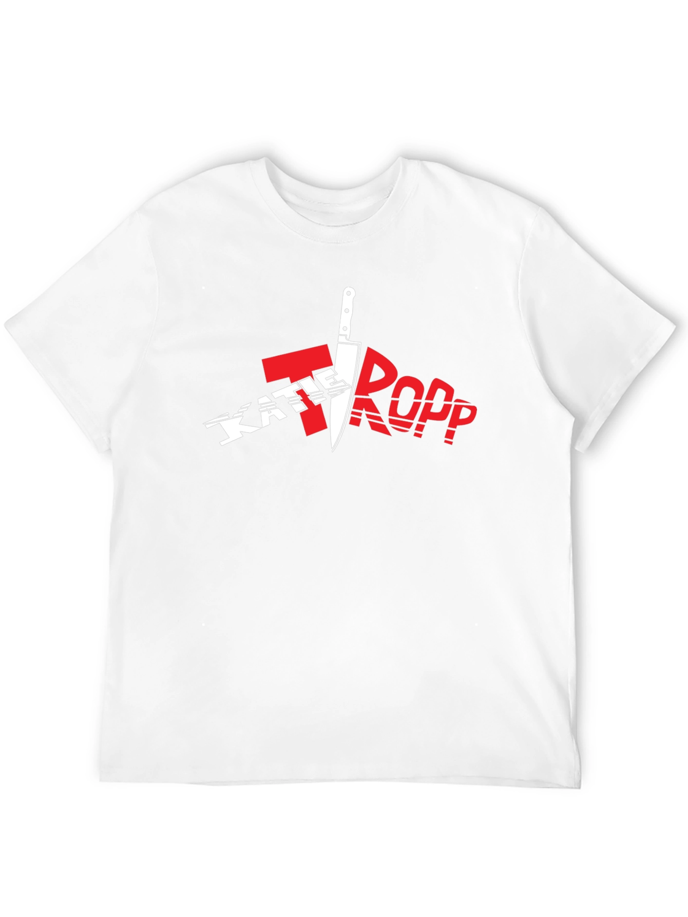Katie Tropp Black Graphic Tee