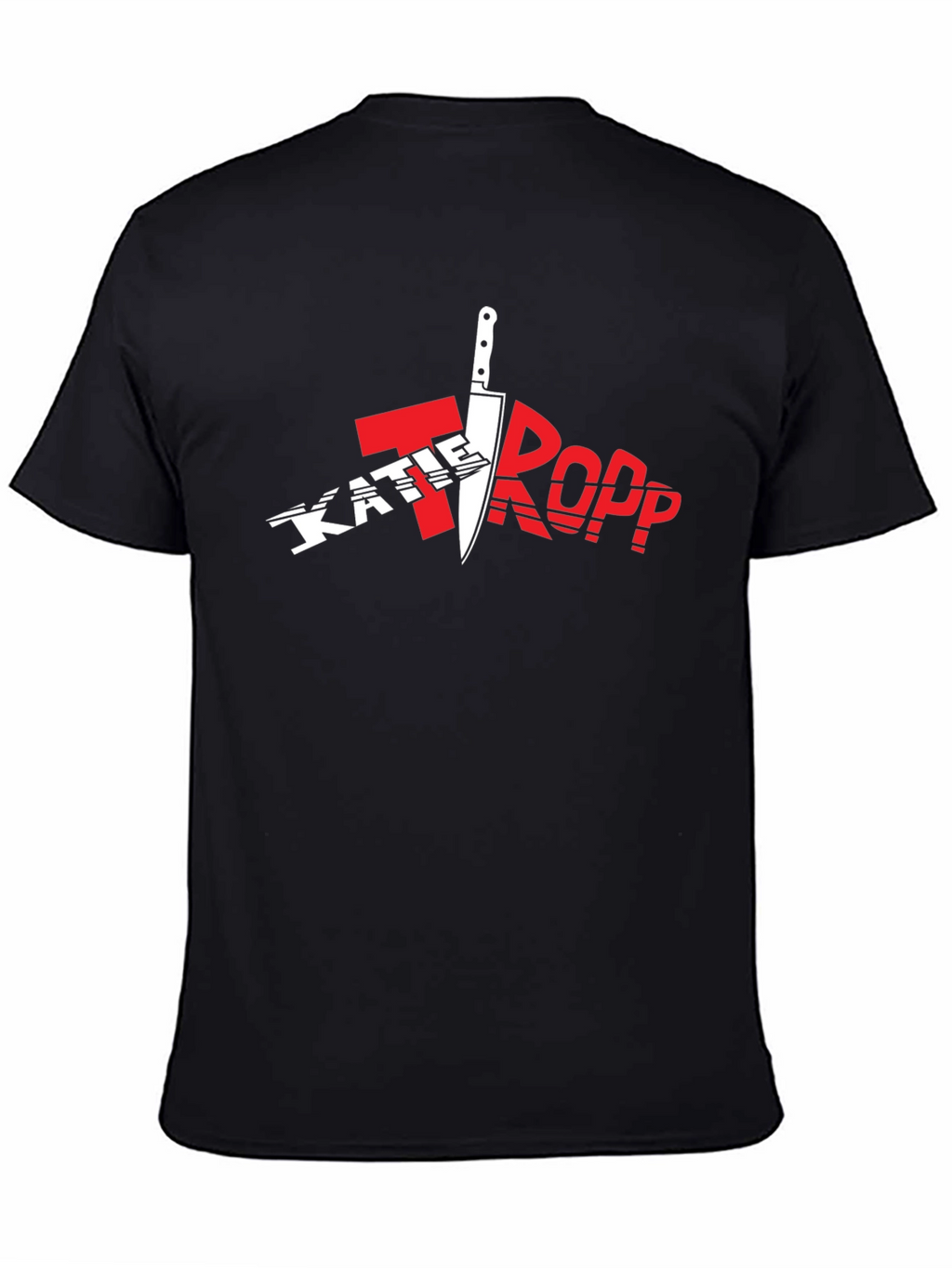 Katie Tropp Black Graphic Tee