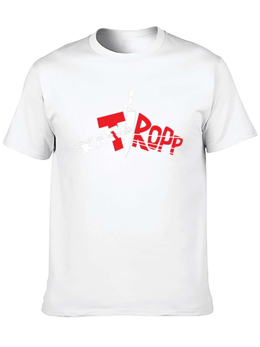 Katie Tropp Black Graphic Tee