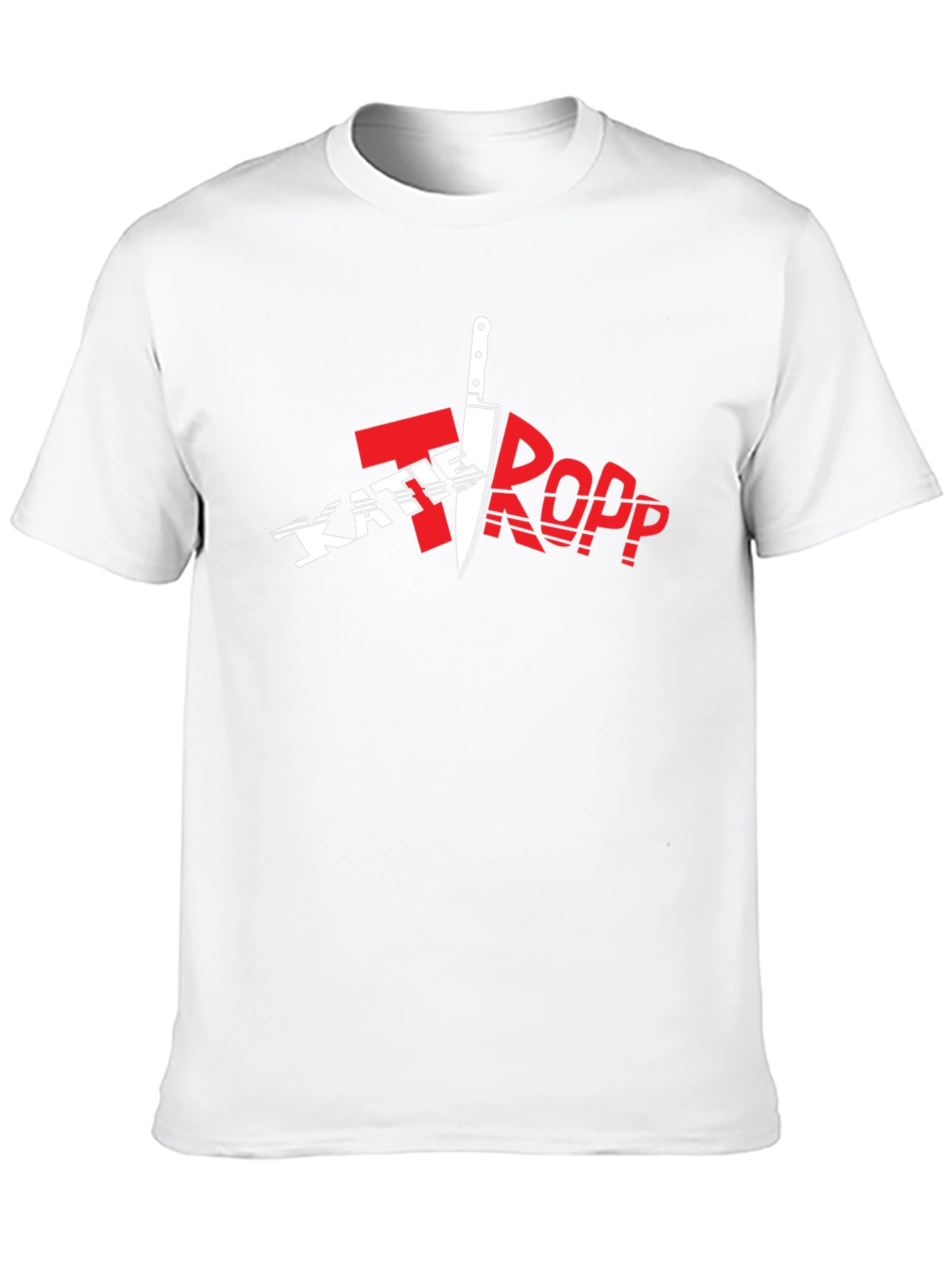 Katie Tropp Black Graphic Tee