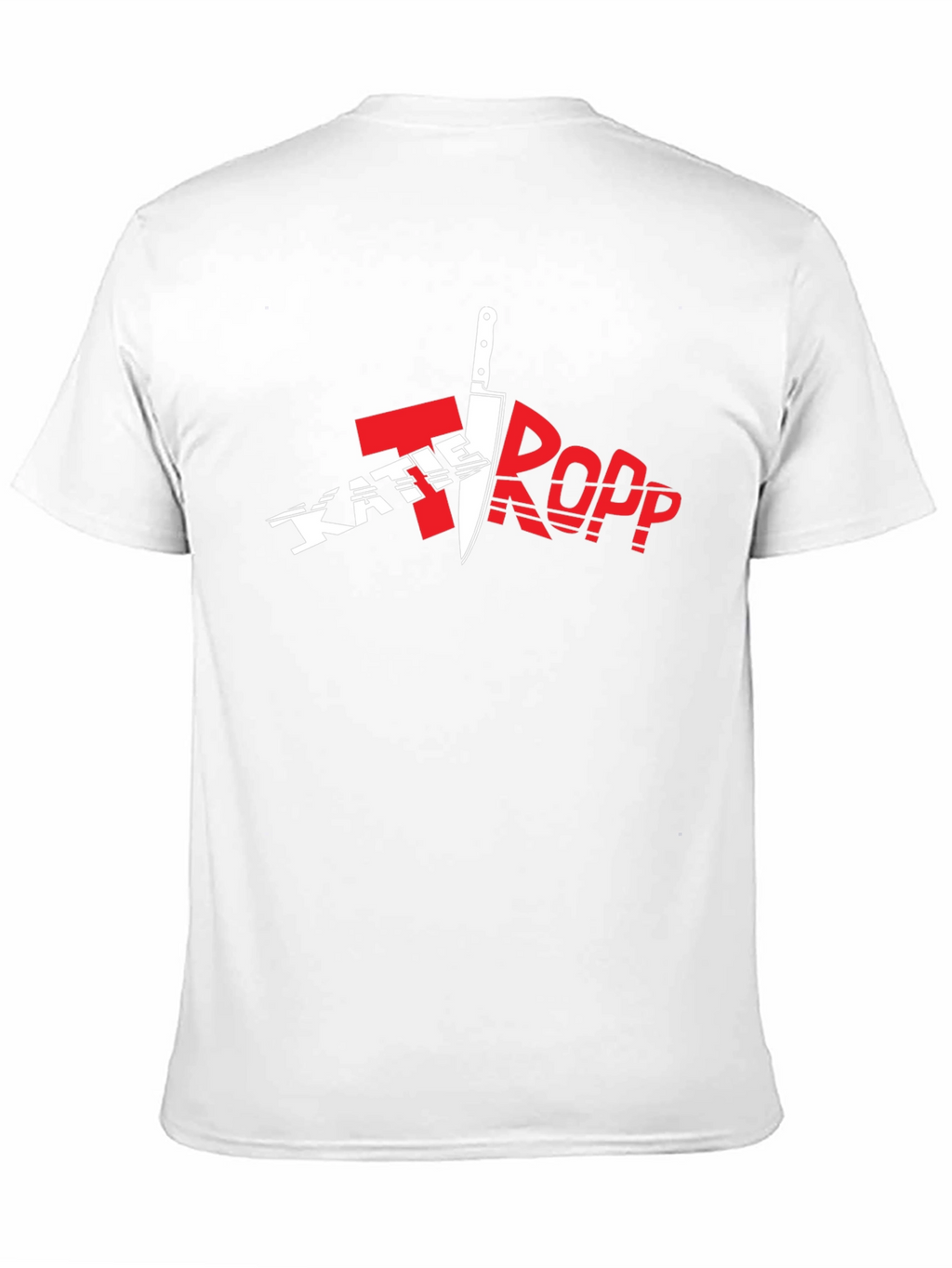 Katie Tropp Black Graphic Tee