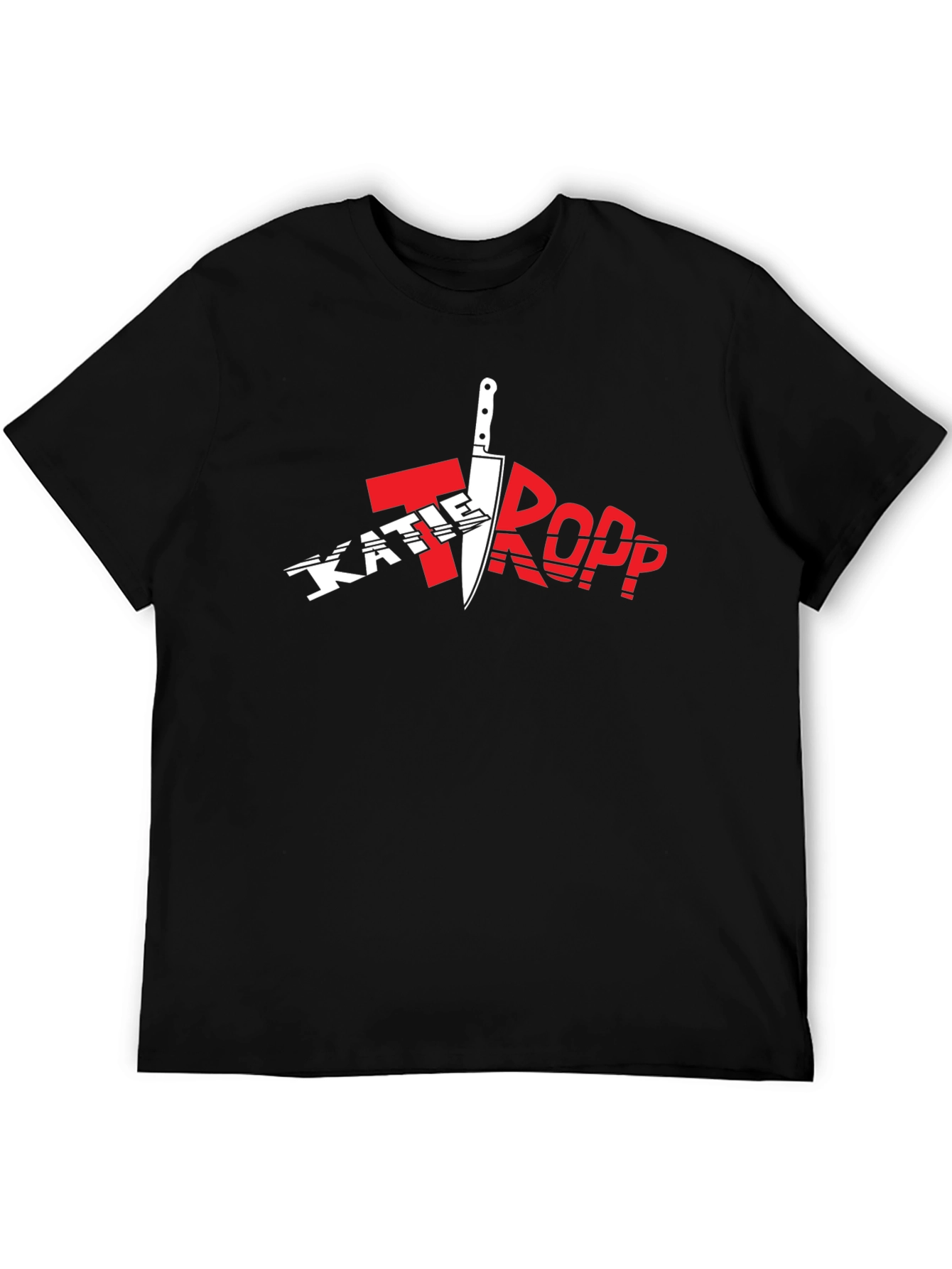 Katie Tropp Black Graphic Tee