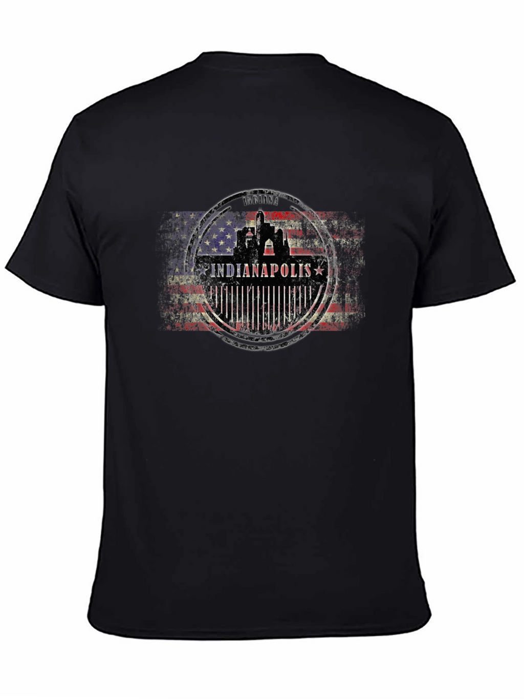 Indianapolis Flag Graphic T-Shirt