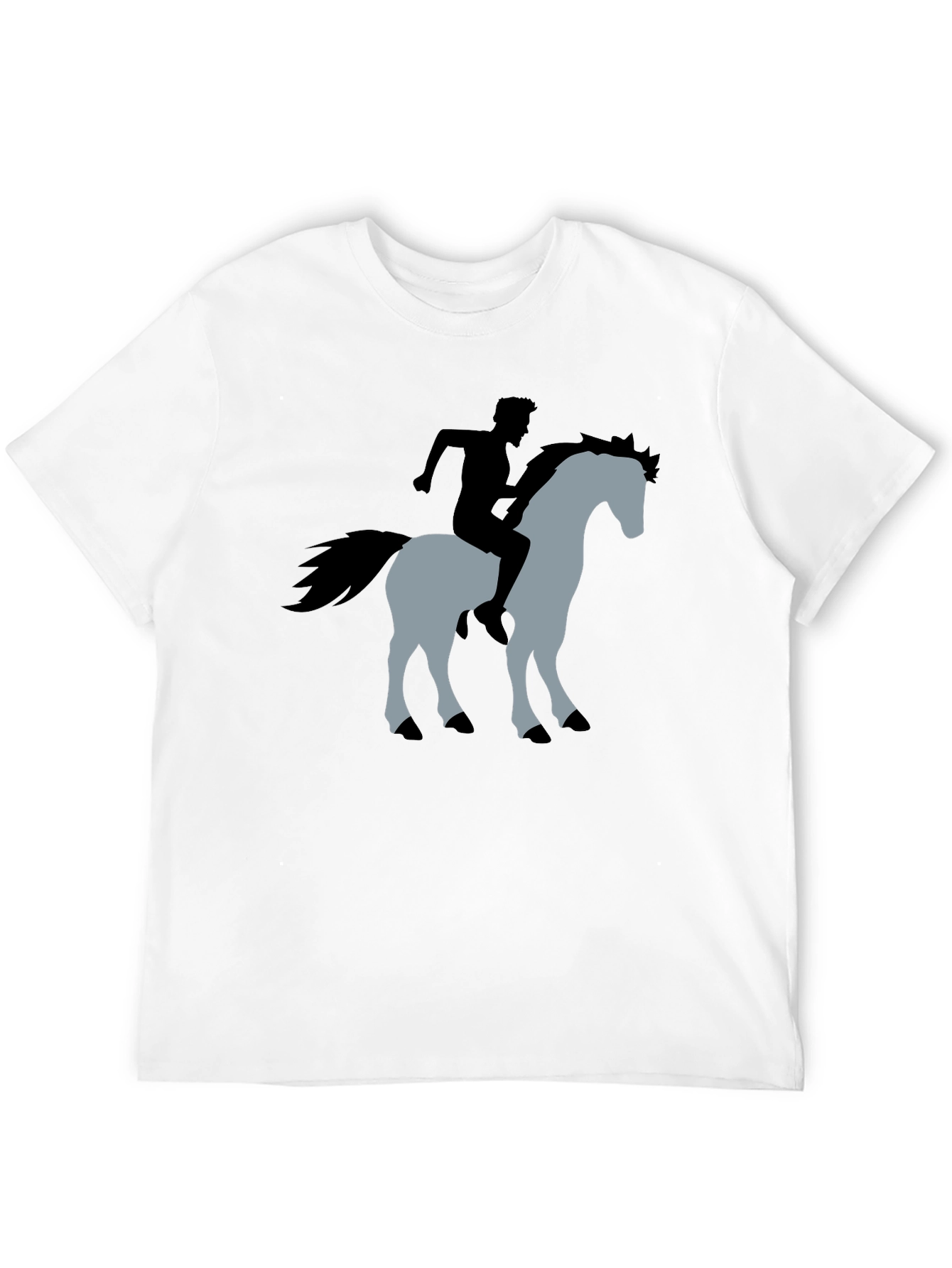 Equestrian Graphic T-Shirt - Stylish Rider Design