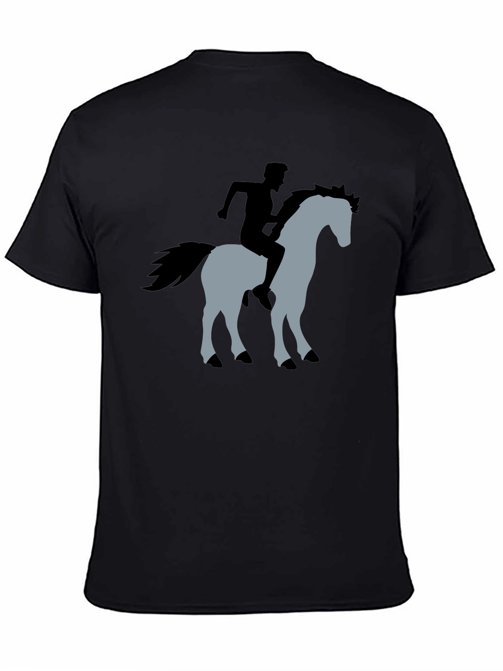 Equestrian Graphic T-Shirt - Stylish Rider Design