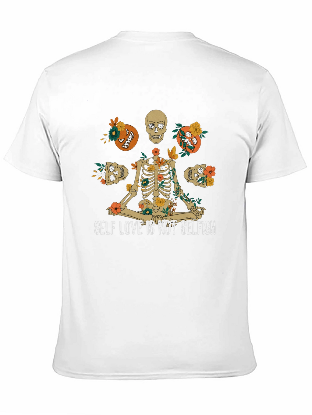 Self Love Skeleton Graphic T-Shirt