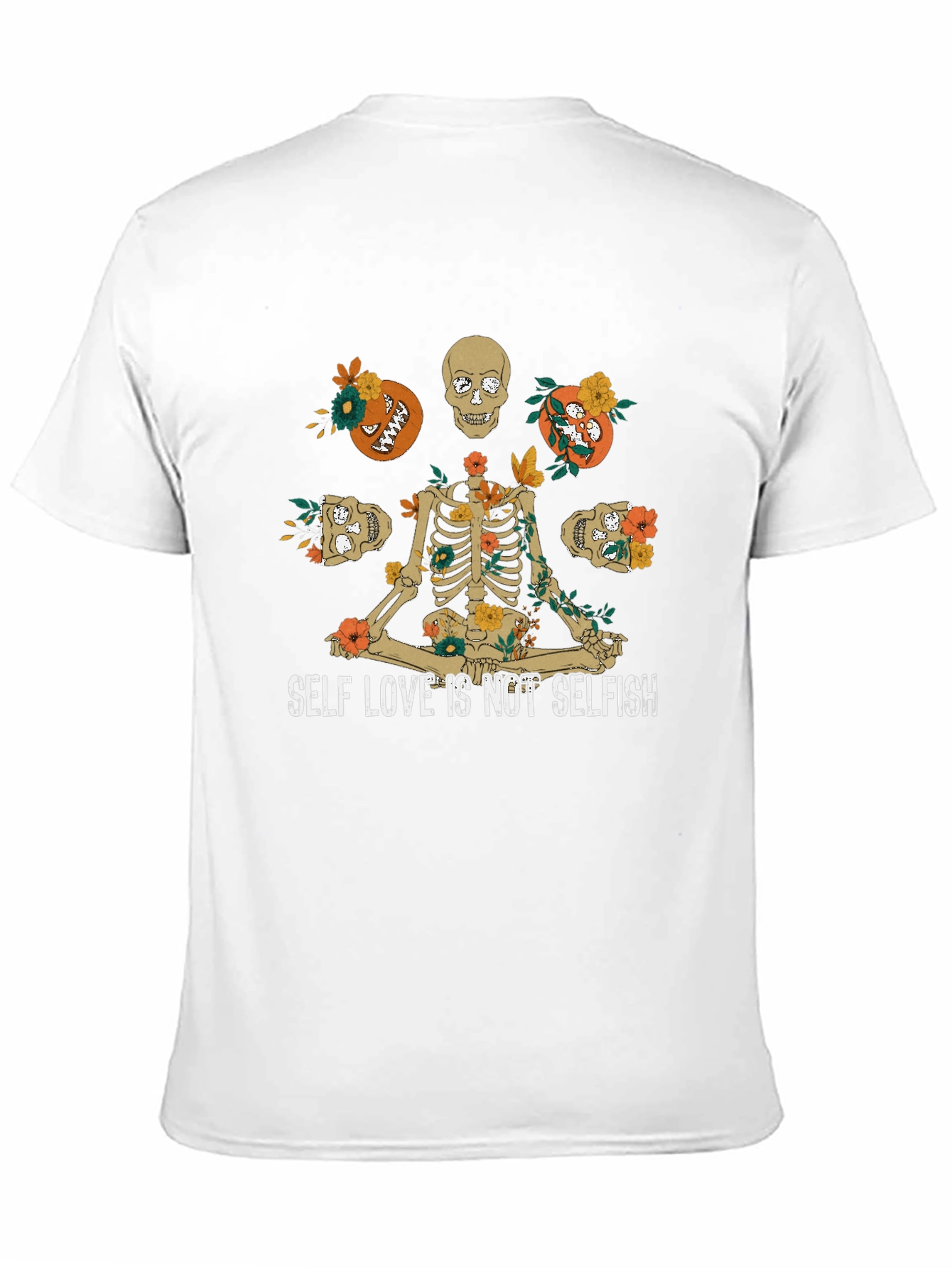 Self Love Skeleton Graphic T-Shirt