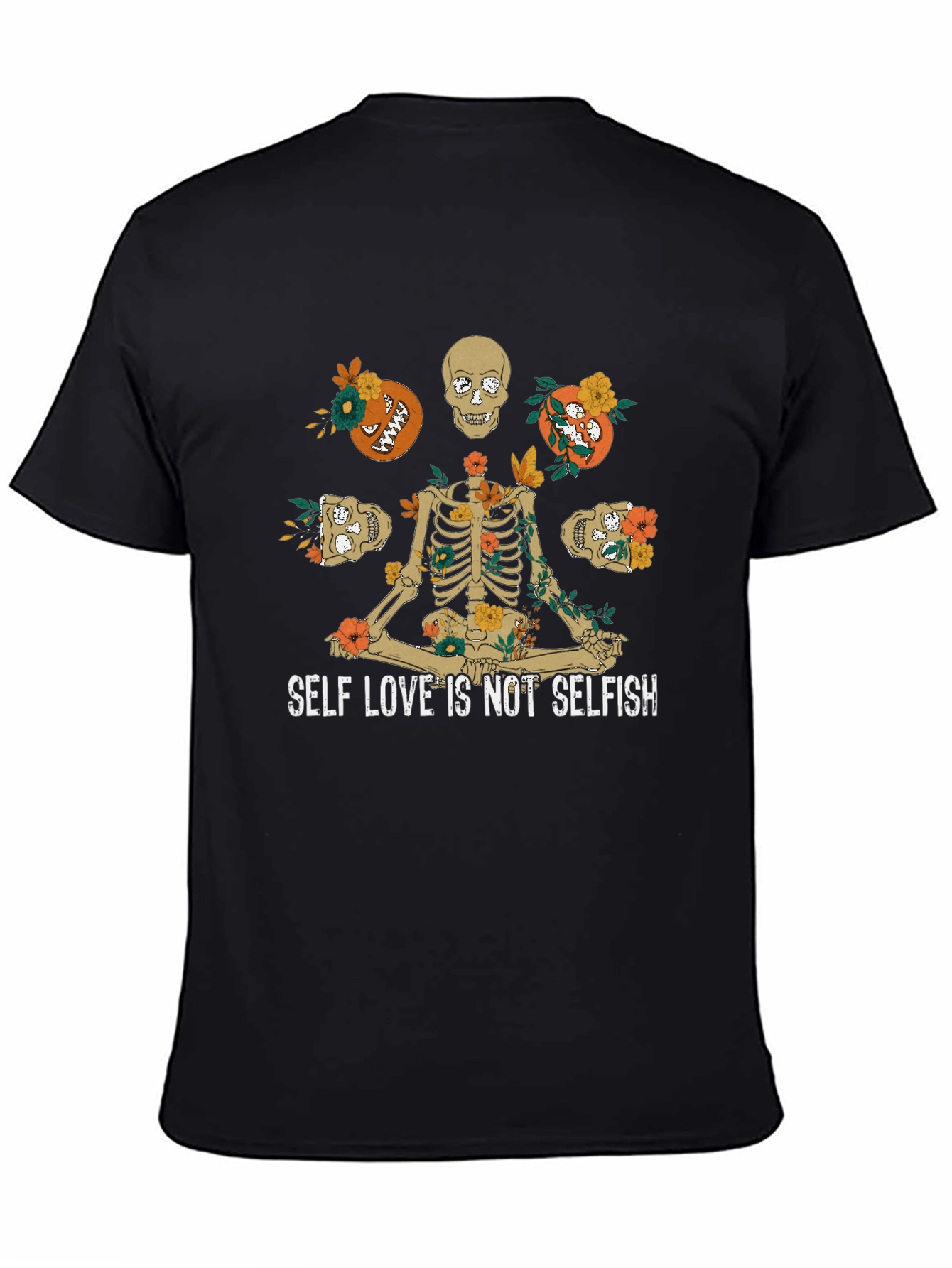 Self Love Skeleton Graphic T-Shirt