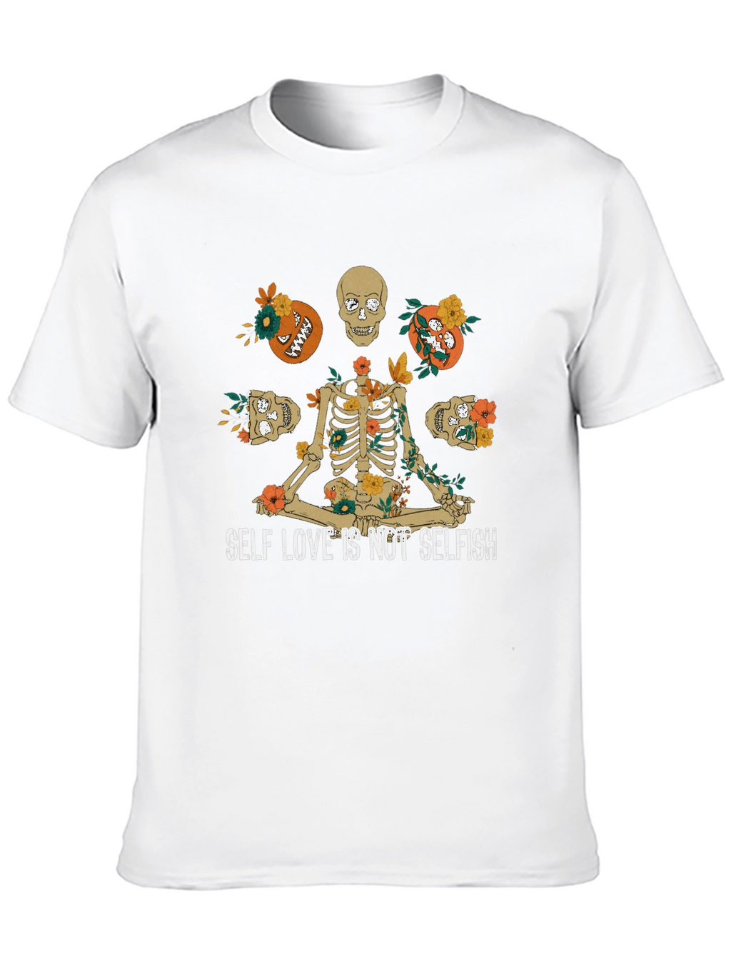 Self Love Skeleton Graphic T-Shirt