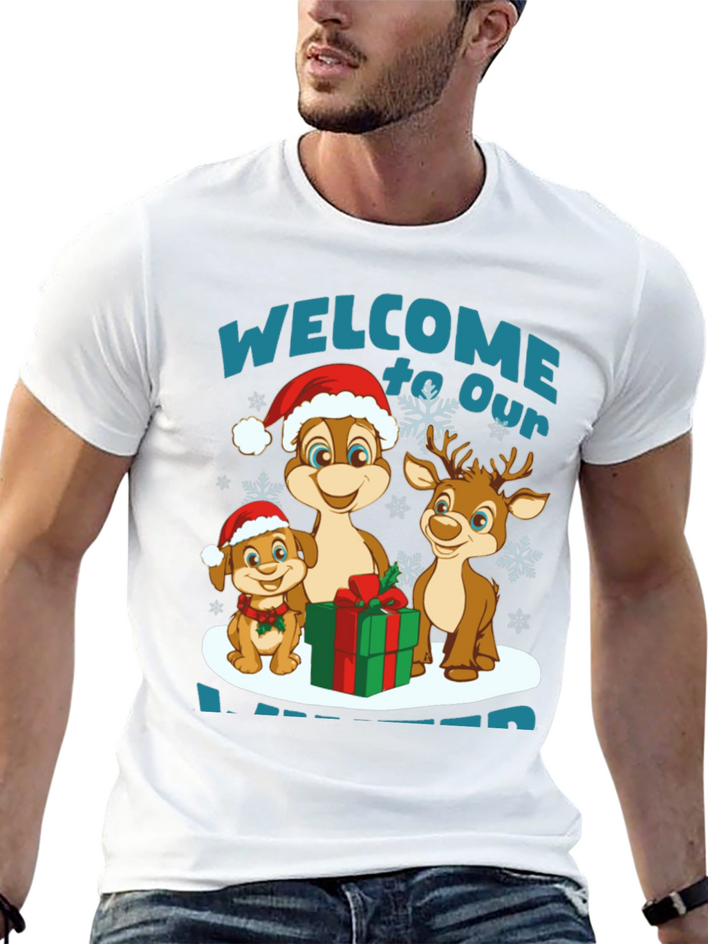 Festive Christmas Character T-Shirt