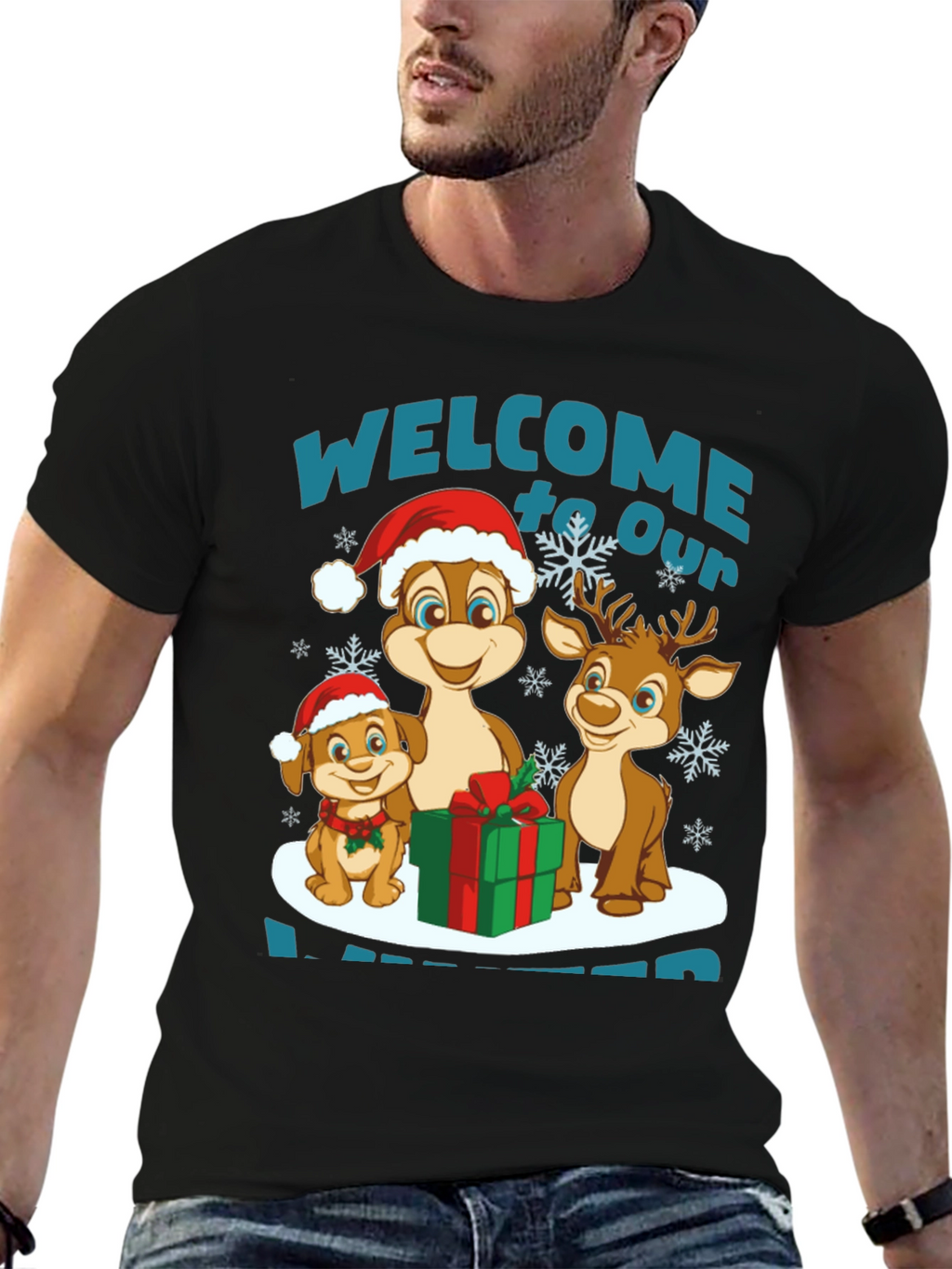 Festive Christmas Character T-Shirt