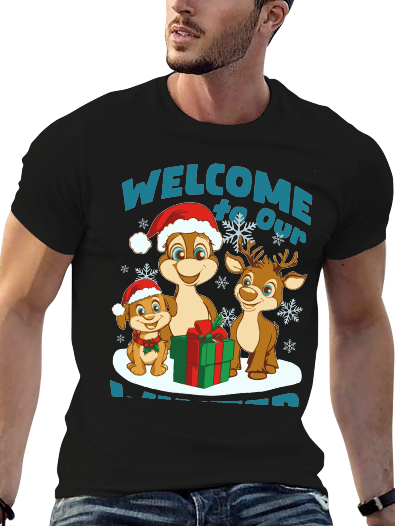 Festive Christmas Character T-Shirt