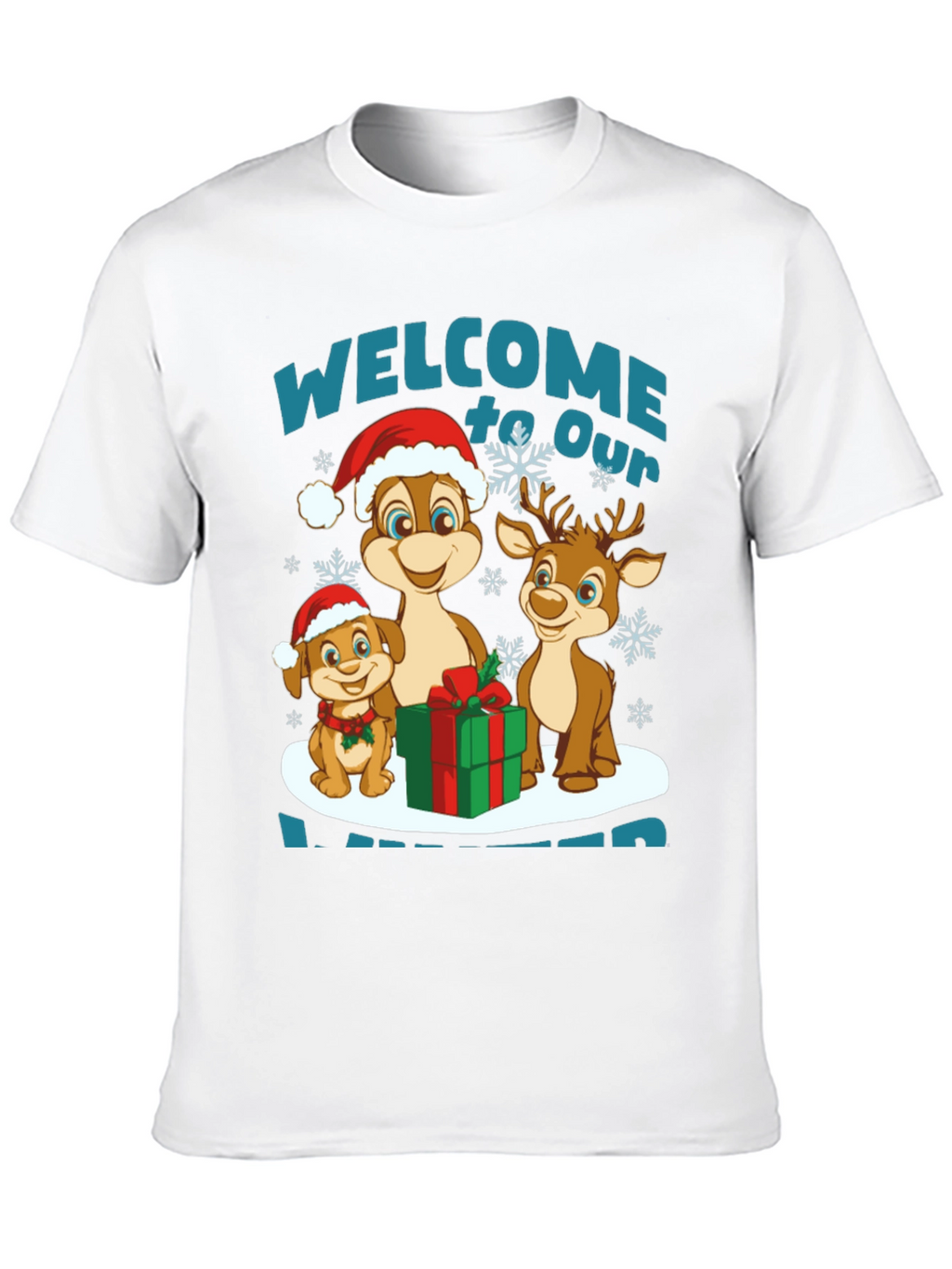 Festive Christmas Character T-Shirt