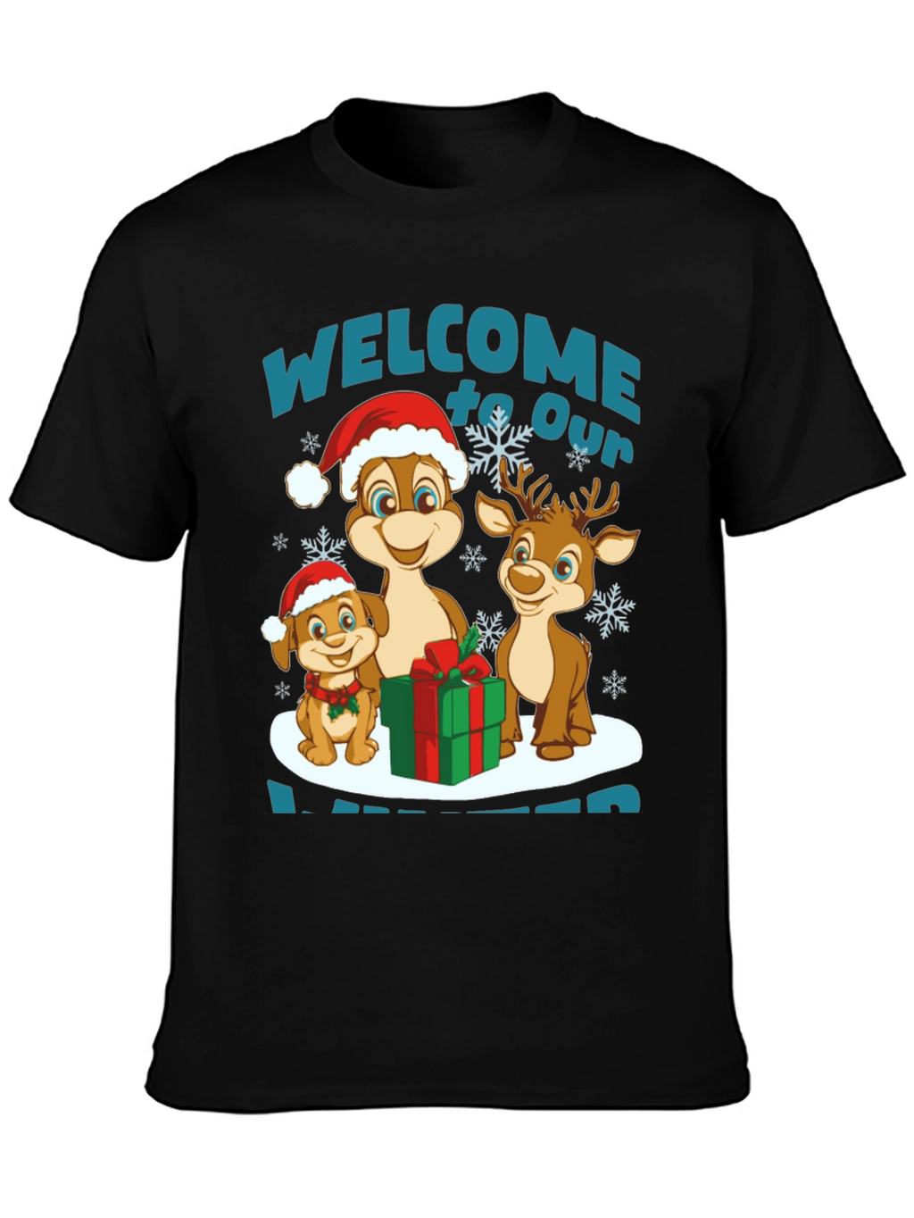 Festive Christmas Character T-Shirt