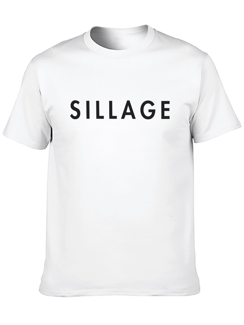 Sillage Black Crew Neck Tee - Menswear