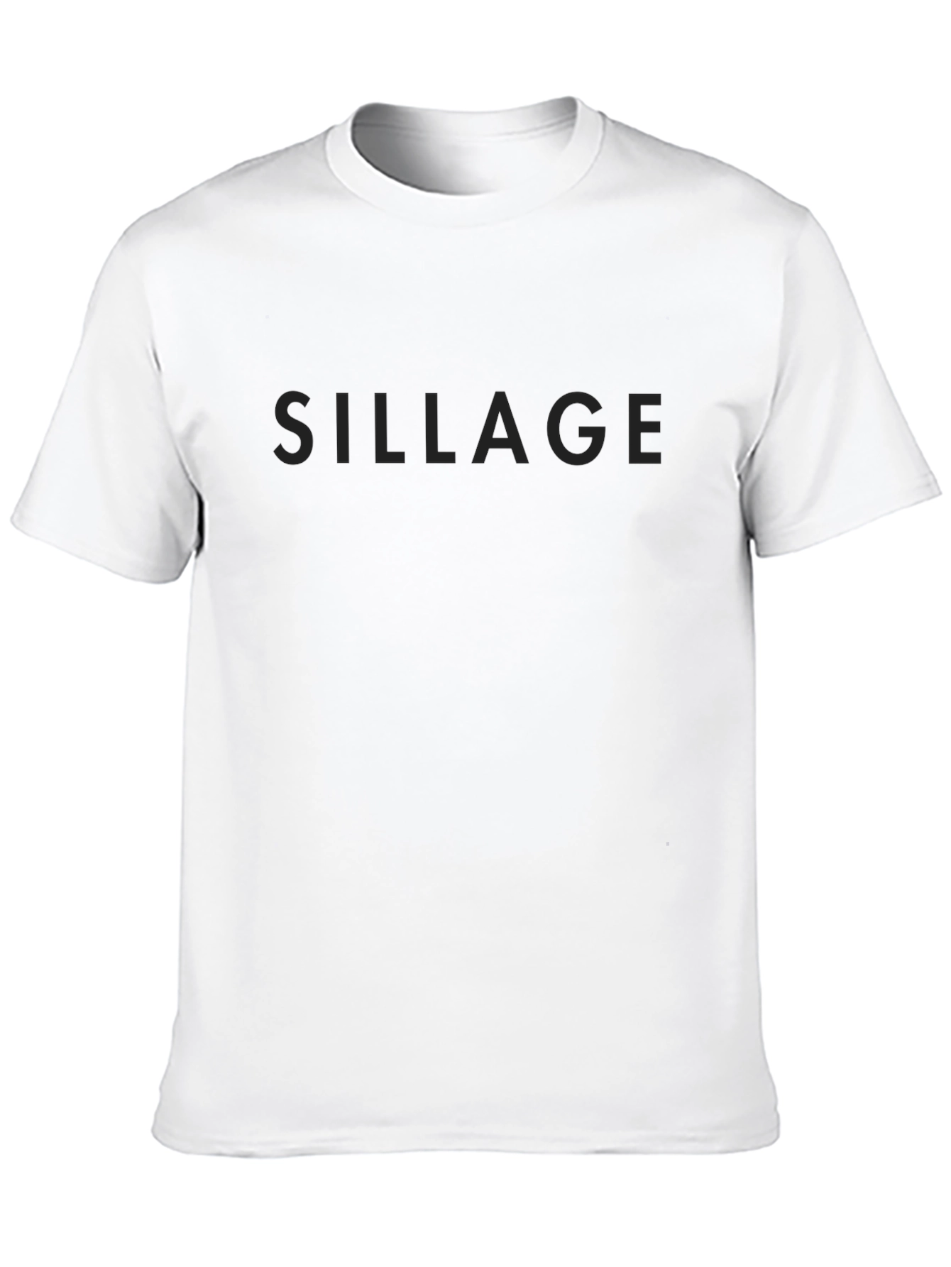 Sillage Black Crew Neck Tee - Menswear