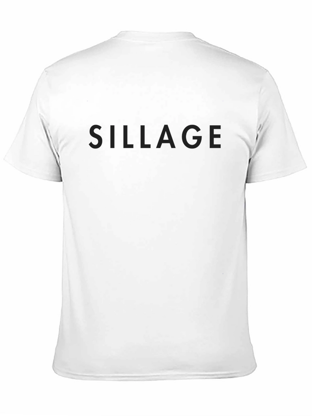 Sillage Black Crew Neck Tee - Menswear