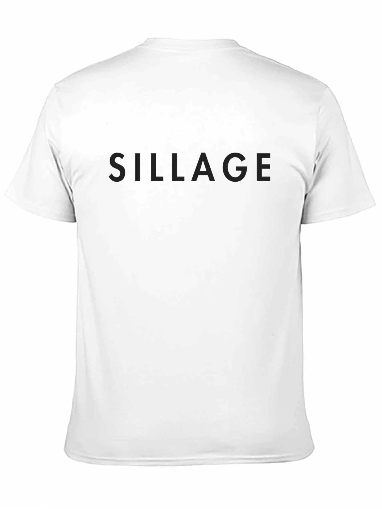 Sillage Black Crew Neck Tee - Menswear
