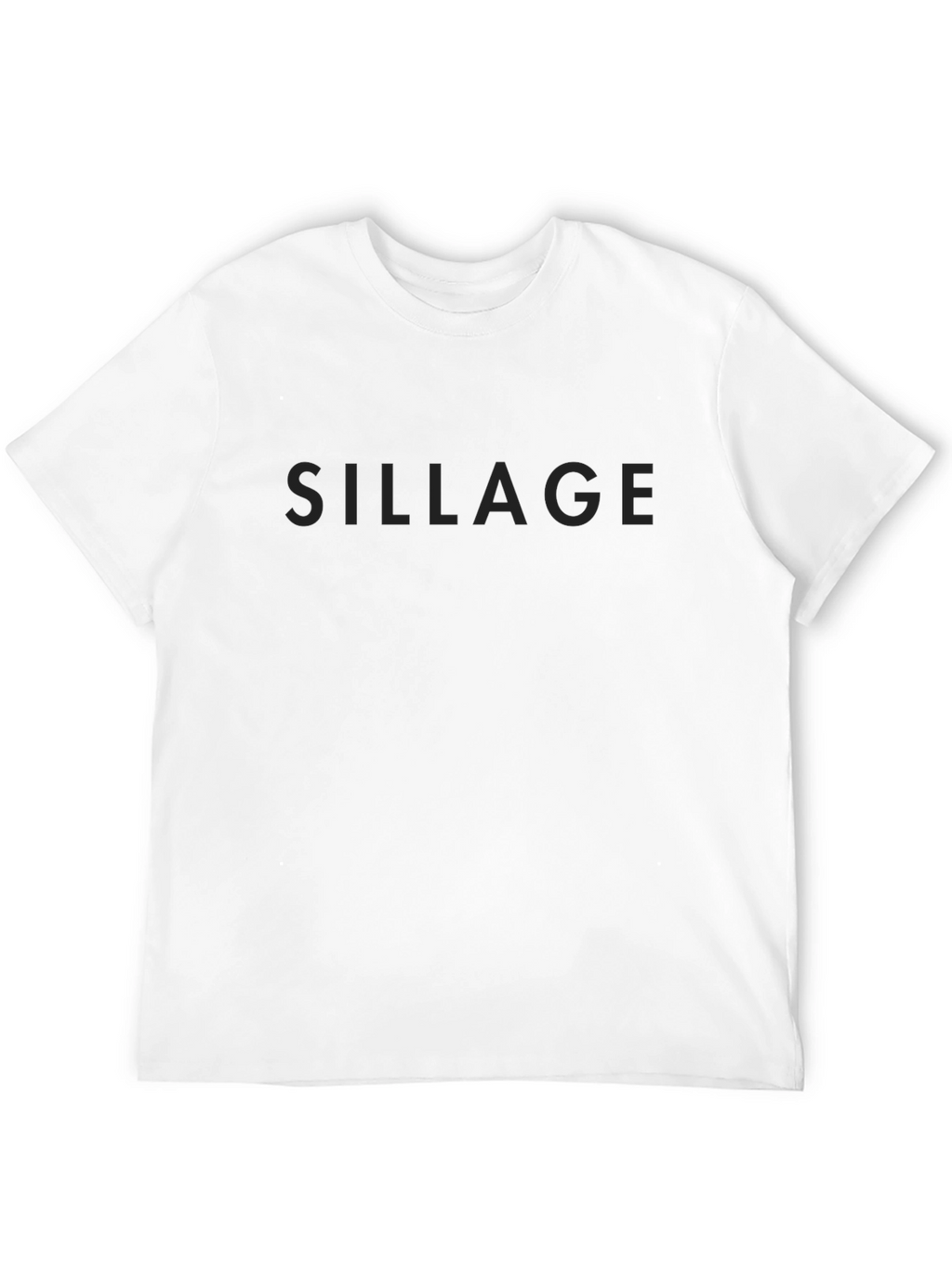 Sillage Black Crew Neck Tee - Menswear