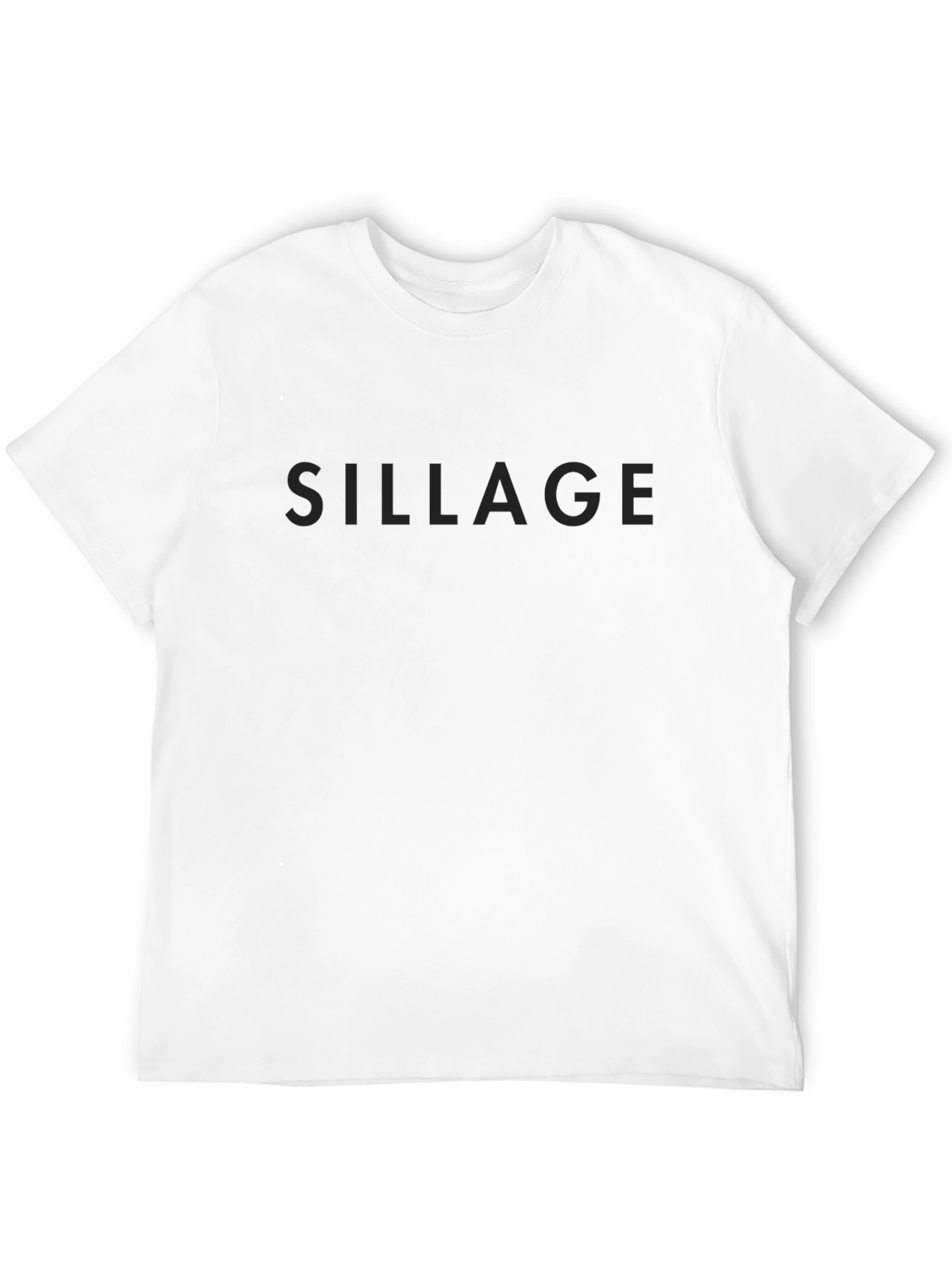 Sillage Black Crew Neck Tee - Menswear