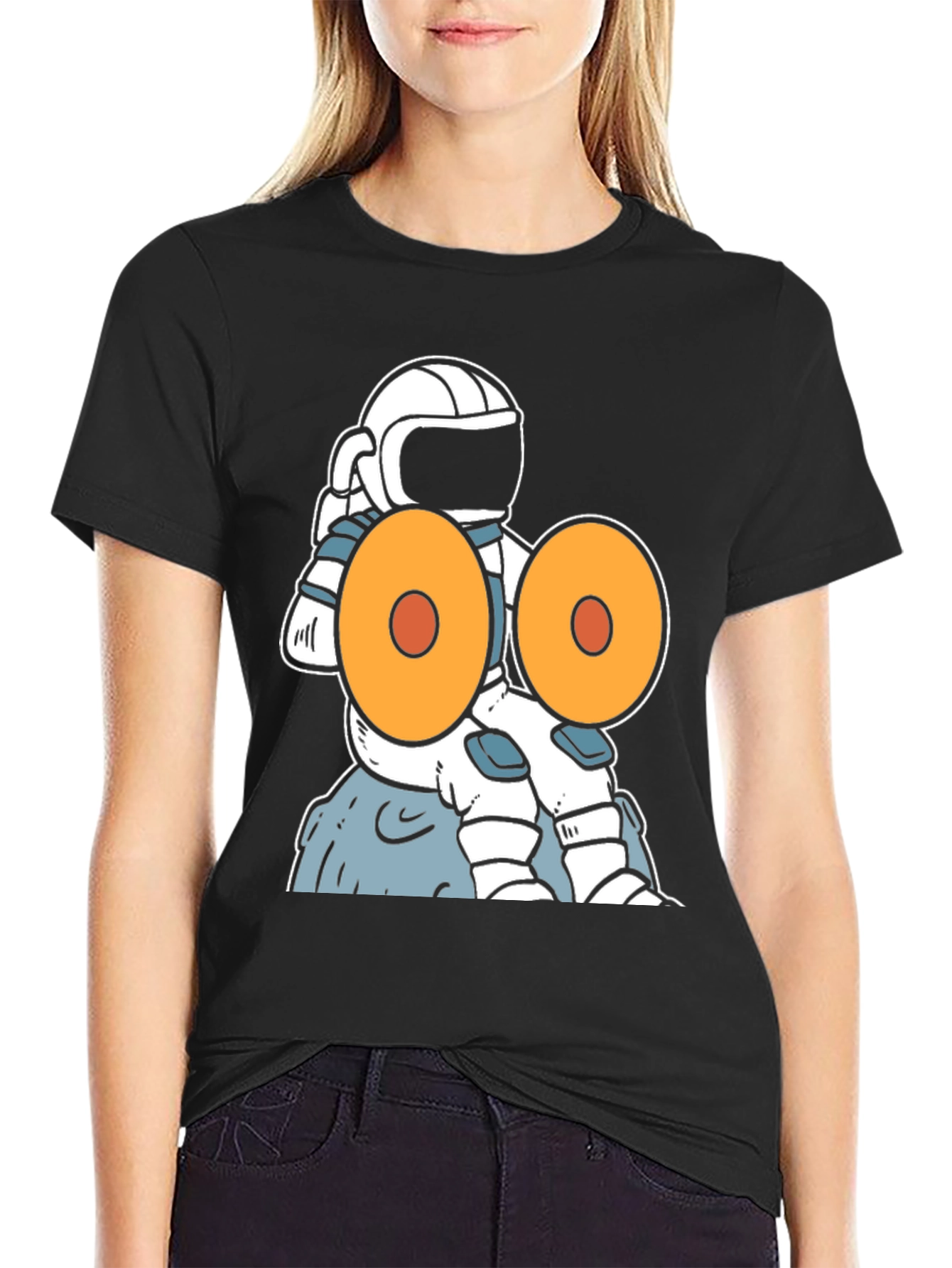 Astronaut Doughnut T-Shirt - Space Donut Lover Tee