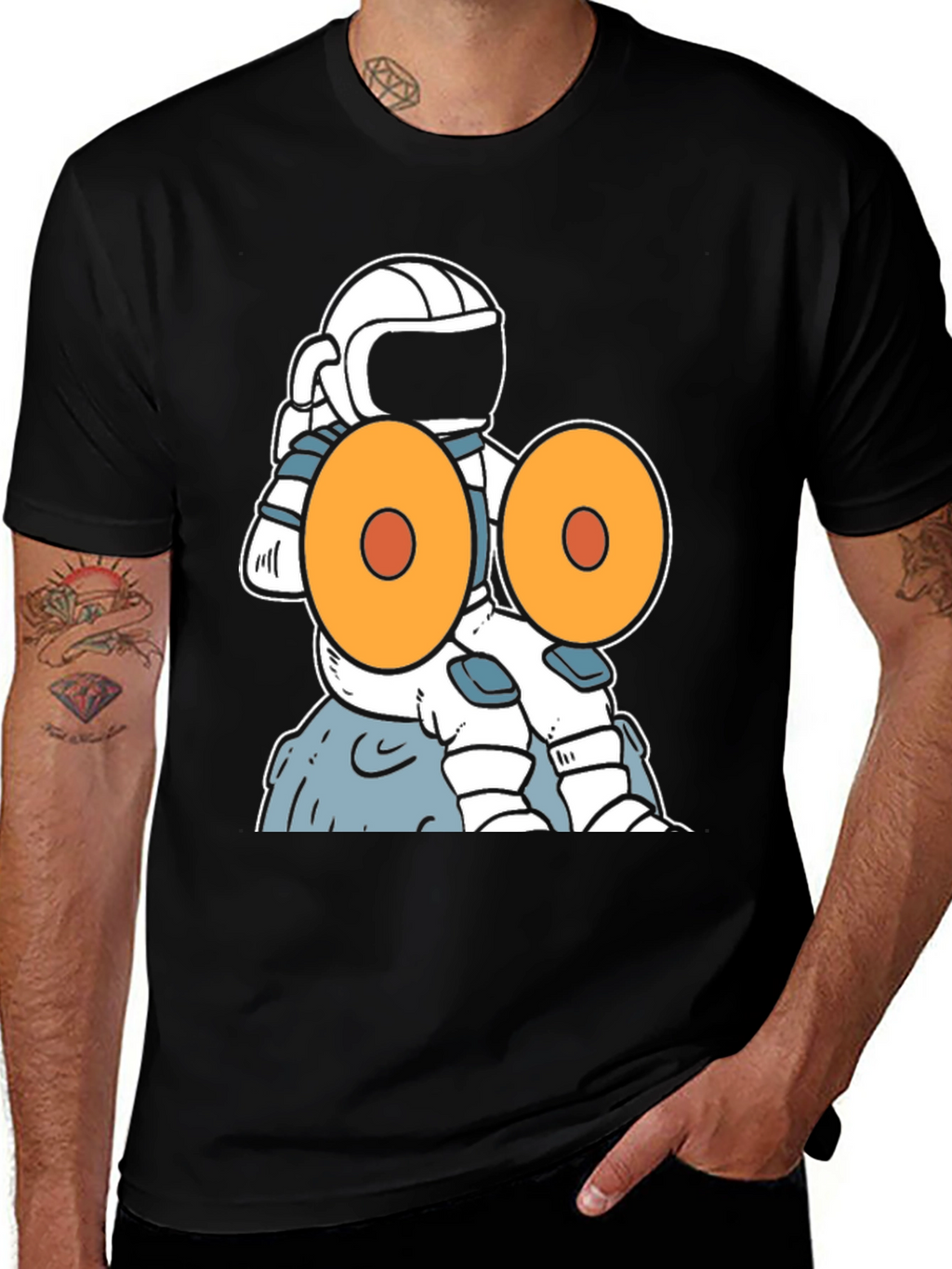 Astronaut Doughnut T-Shirt - Space Donut Lover Tee