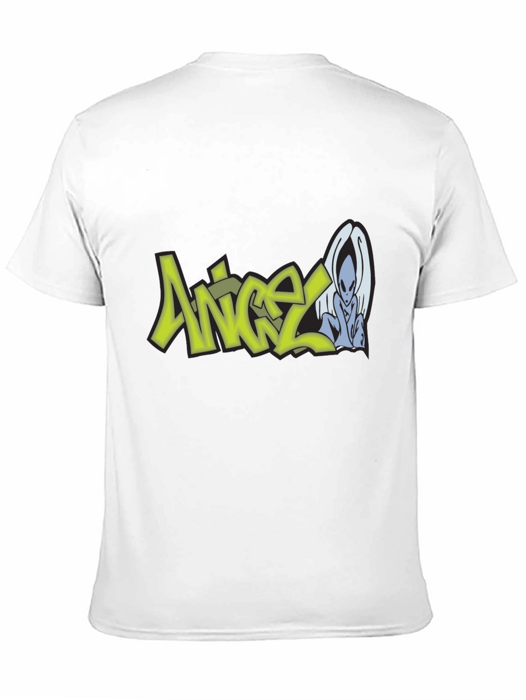 Angel Graphic Print T-Shirt - Urban Streetwear